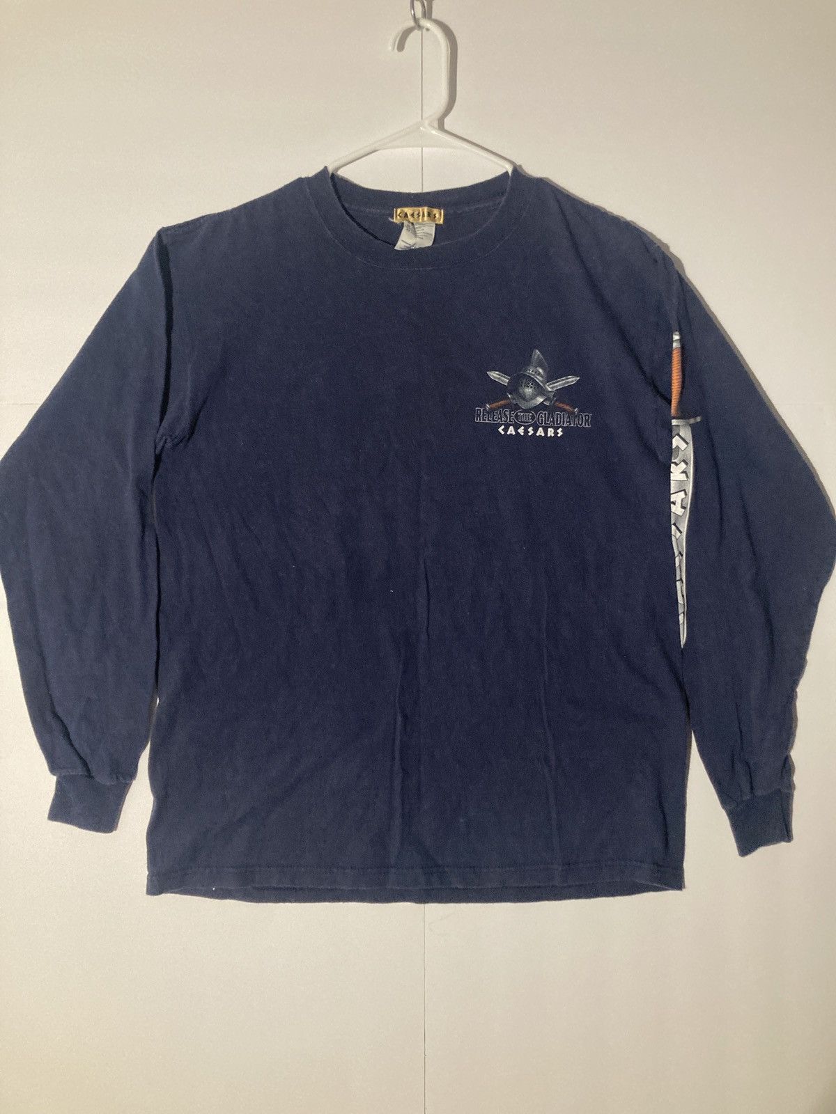 Vintage Vintage Ceasars Palace Release The Gladiator Tee Size US M / EU 48-50 / 2 - 2 Thumbnail