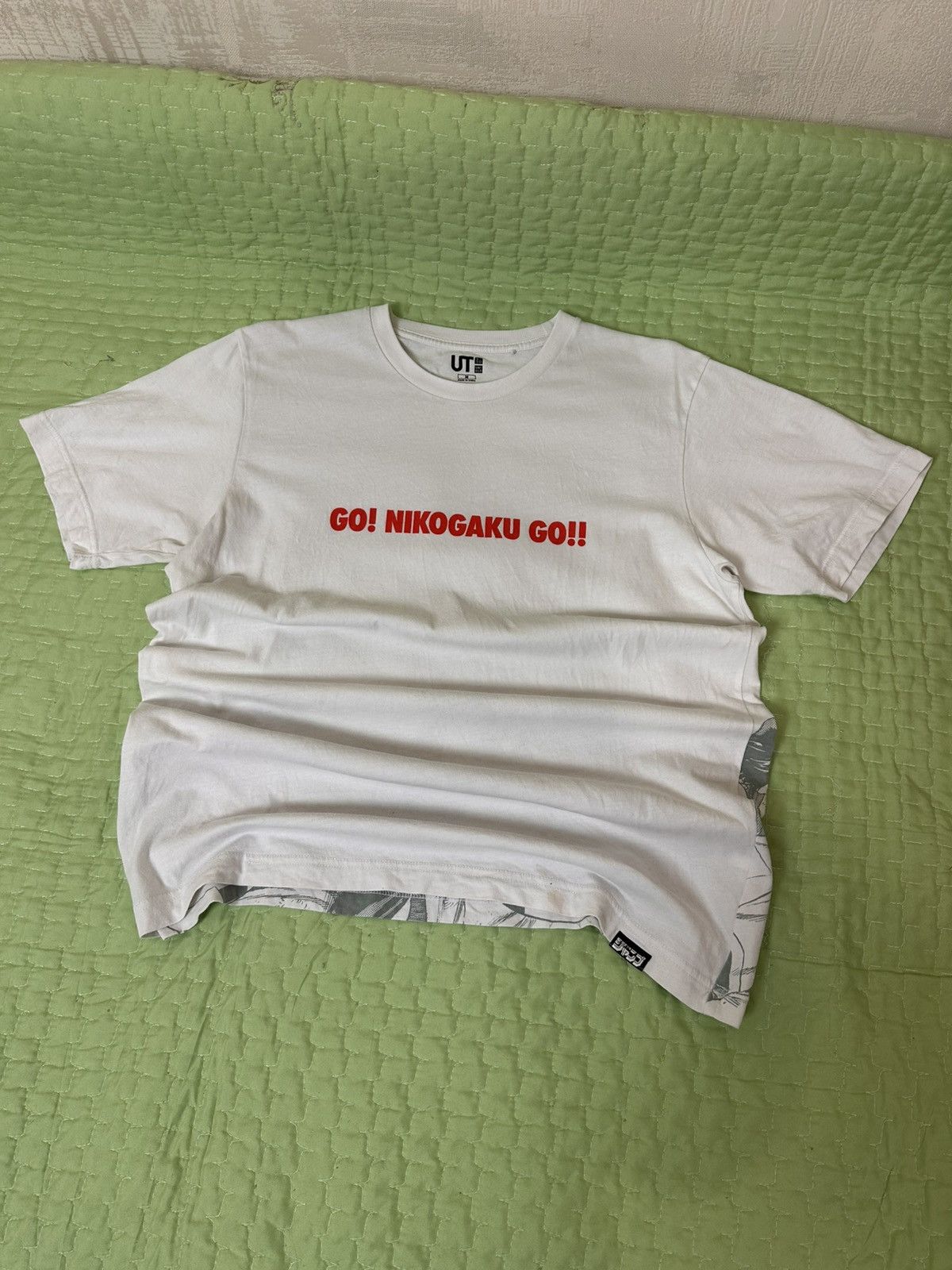 Anime 🔥 Rookies Nikogaku Manga Anime T Shirt Japan Masanori Morita Size US M / EU 48-50 / 2 - 4 Thumbnail