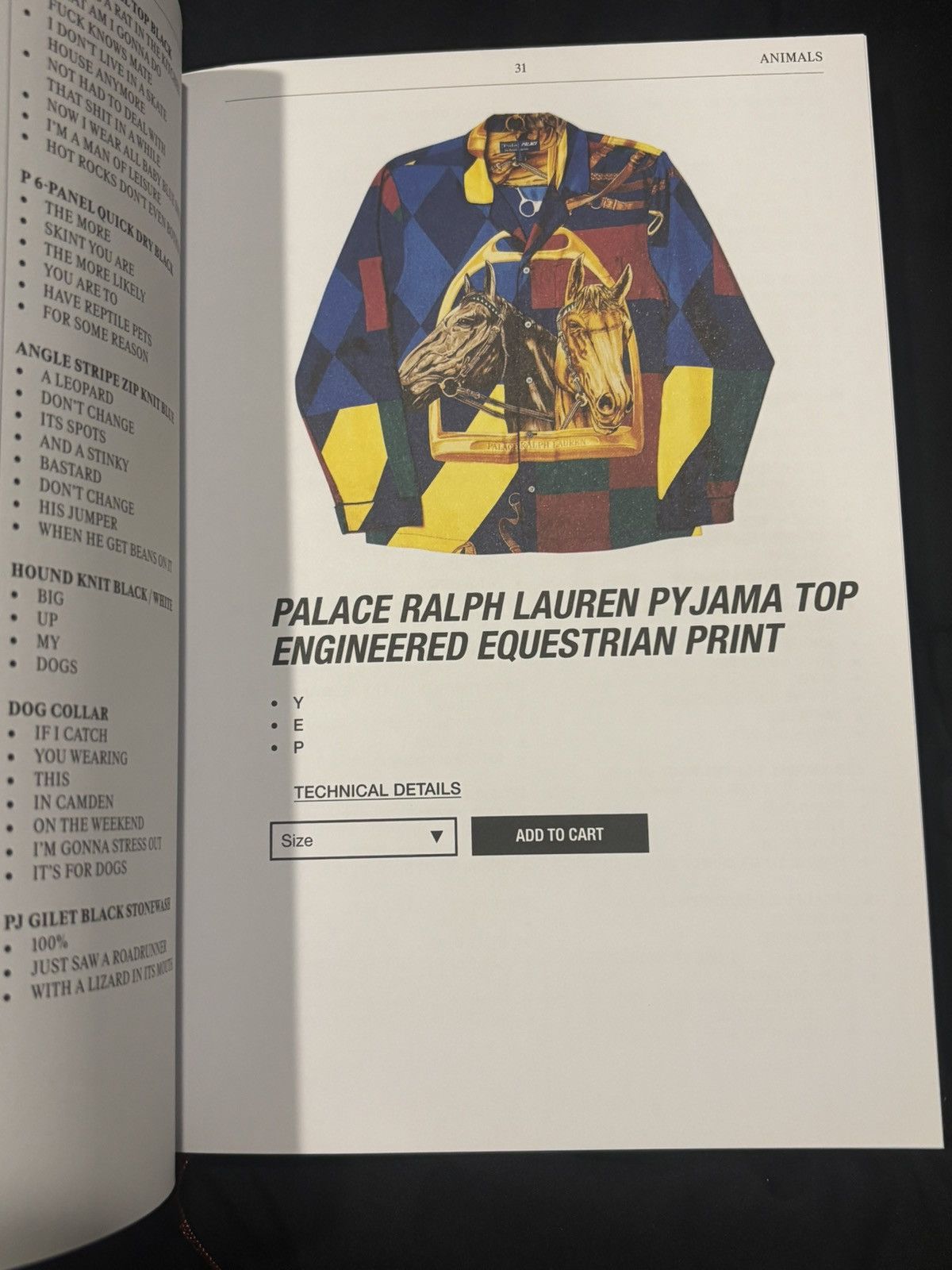 Palace Palace Product Descriptions Size ONE SIZE - 4 Thumbnail
