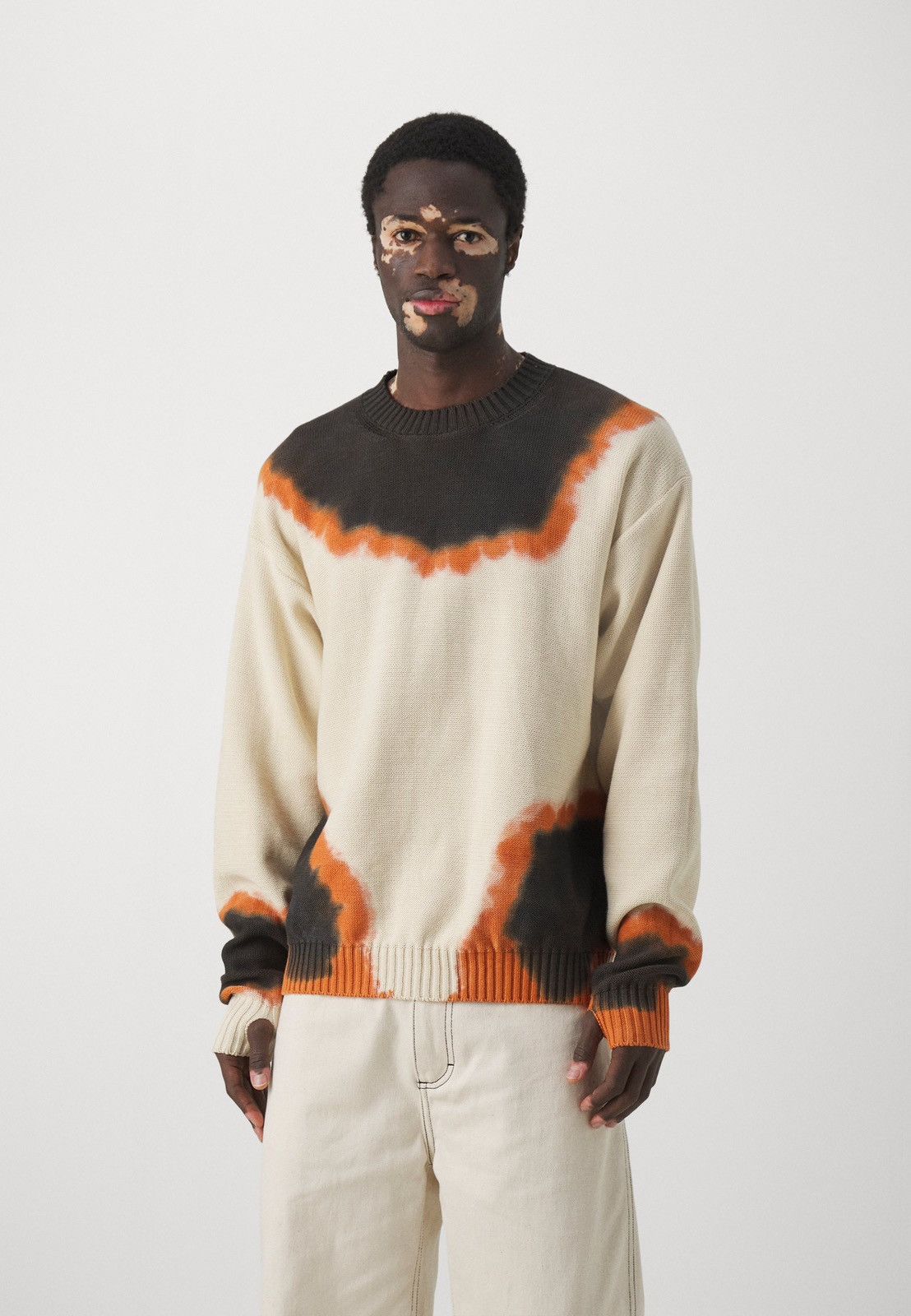 MSGM !DS! SS23 MSGM Abstract Print Knitted Jumper Size US XL / EU 56 / 4 - 1 Thumbnail