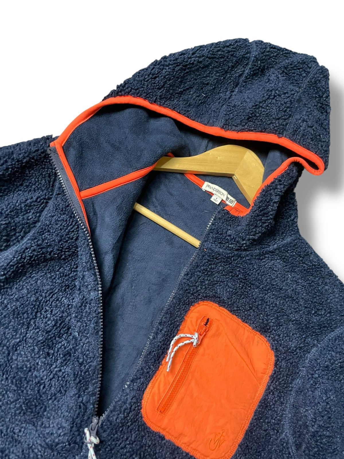 JW Anderson × Uniqlo × Vintage J.W Anderson x Uniqlo Fleece Hoodie Jacket (88) Size US S / EU 44-46 / 1 - 5 Thumbnail