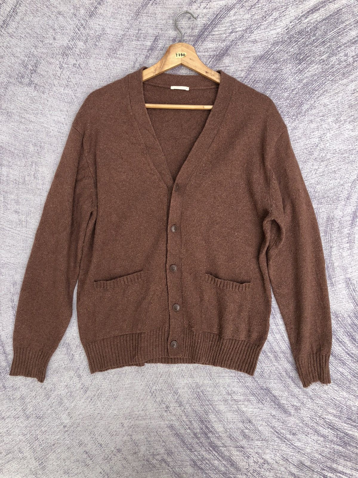 Other 🔴Japanese Pattern Cardigan Pureknit Jumper With Pocket Size M / US 6-8 / IT 42-44 - 1 Thumbnail