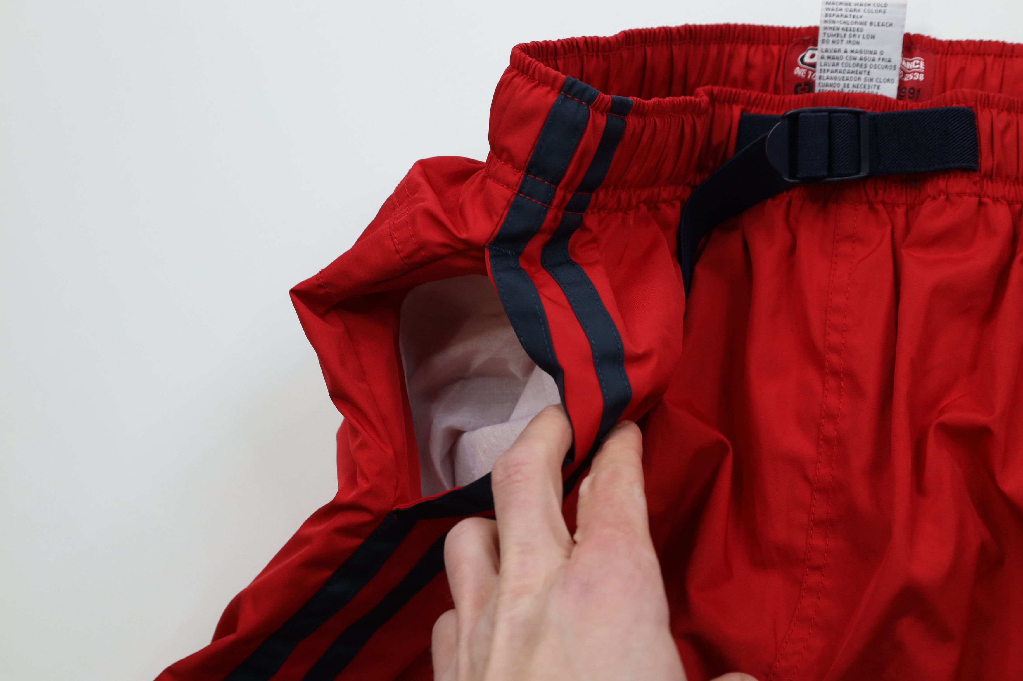 Vintage Vintage 90s Y2K Streetwear Wide Leg Windbreaker Pants Size US 36 / EU 52 - 6 Thumbnail