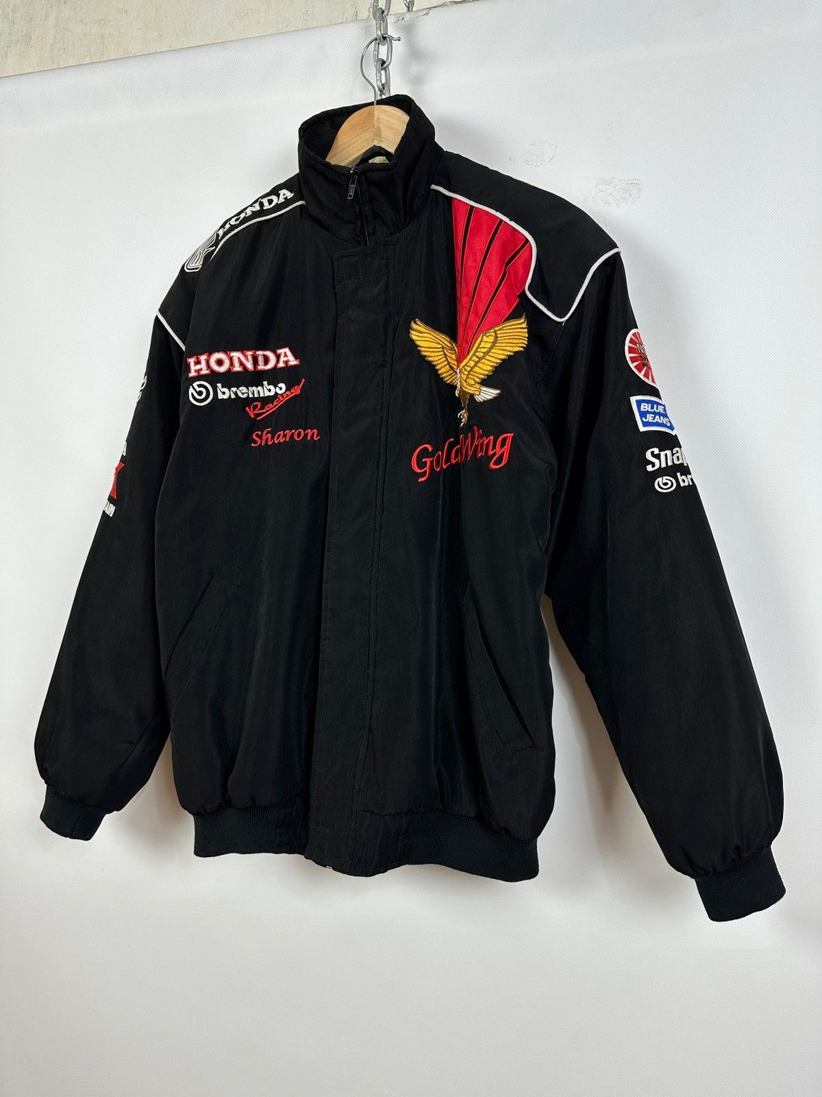 Honda Vintage Honda Gold Wing Racing F1 Snap On Jacket Size US M / EU 48-50 / 2 - 9 Thumbnail
