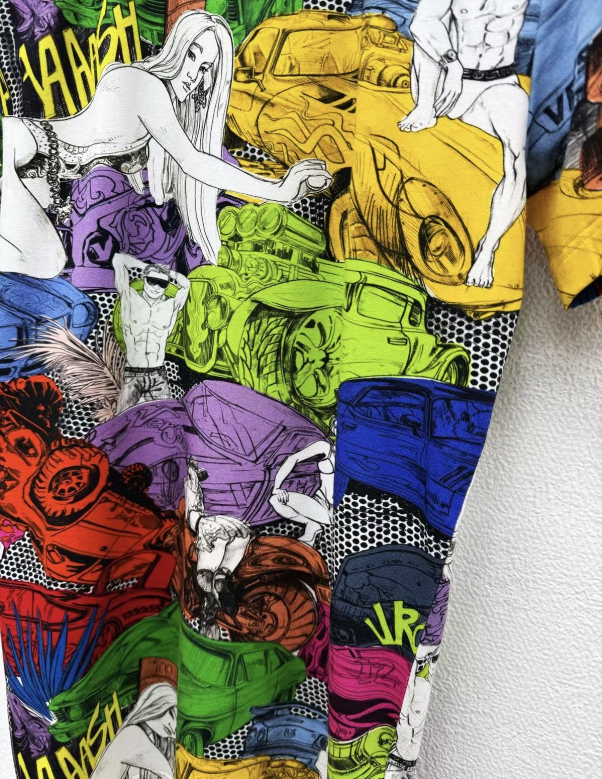 Versace VERSACE High Stretch Fitted Short Sleeve T-shirt J30 Size US S / EU 44-46 / 1 - 4 Thumbnail