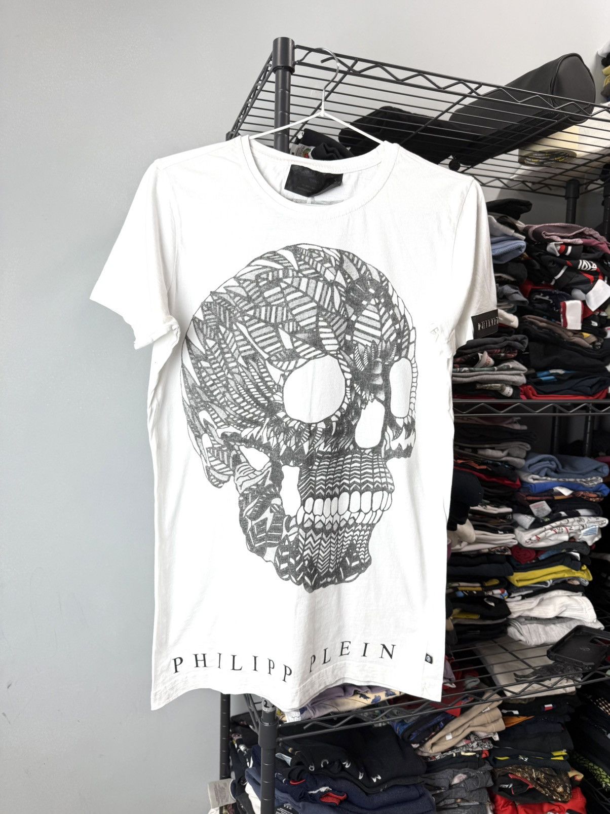 Philipp Plein Philipp Plein Skull Logo T Shirt Luxury Y2K Punk Size US S / EU 44-46 / 1 - 1 Thumbnail