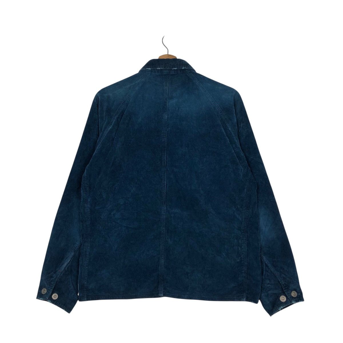 Japanese Brand 📌Rich Blue Indigo Chore Work Jacket Poober Issey Miyake Size US S / EU 44-46 / 1 - 9 Thumbnail