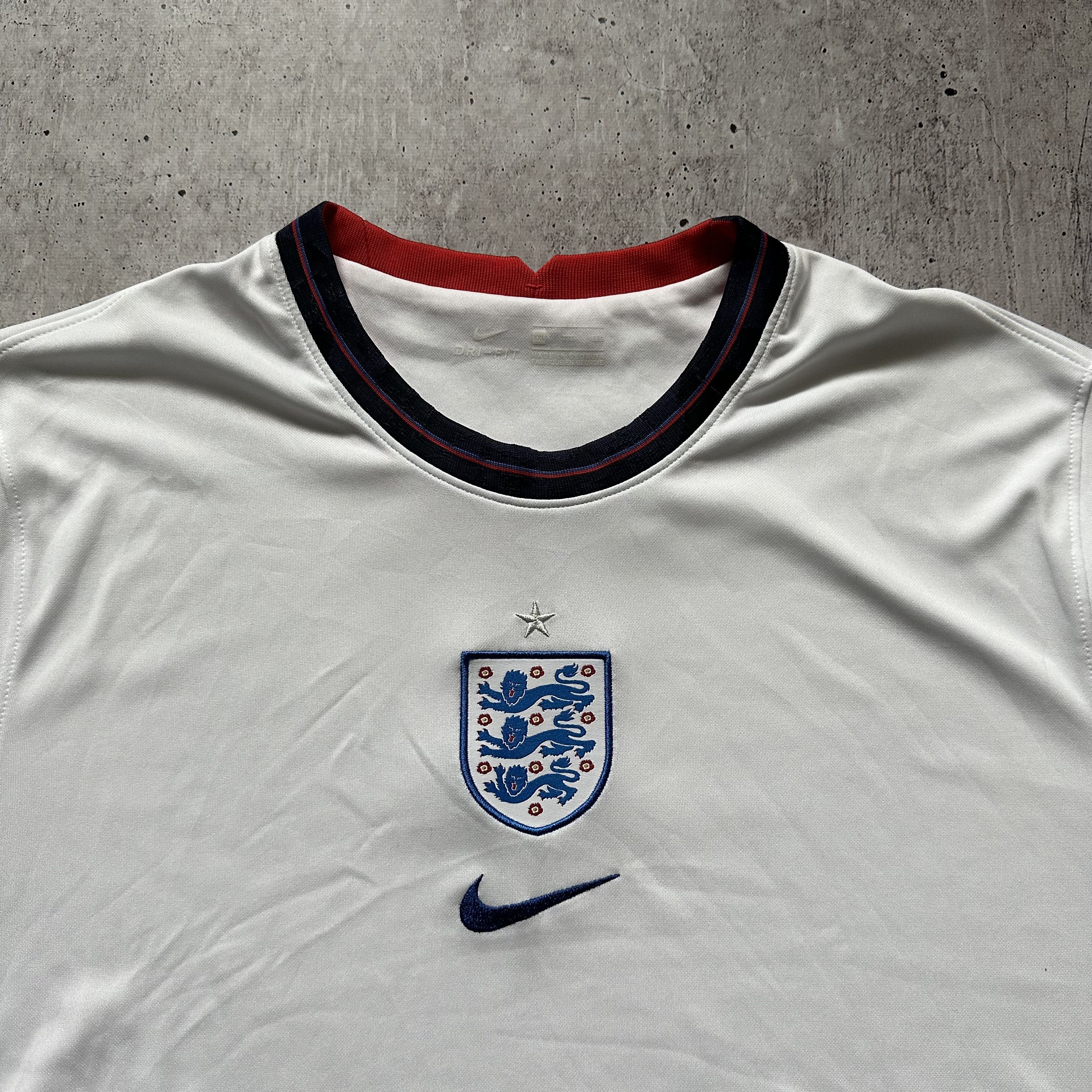 Nike Nike Jersey England Soccer Football Center Swoosh Streetwear Size US XXL / EU 58 / 5 - 2 Thumbnail