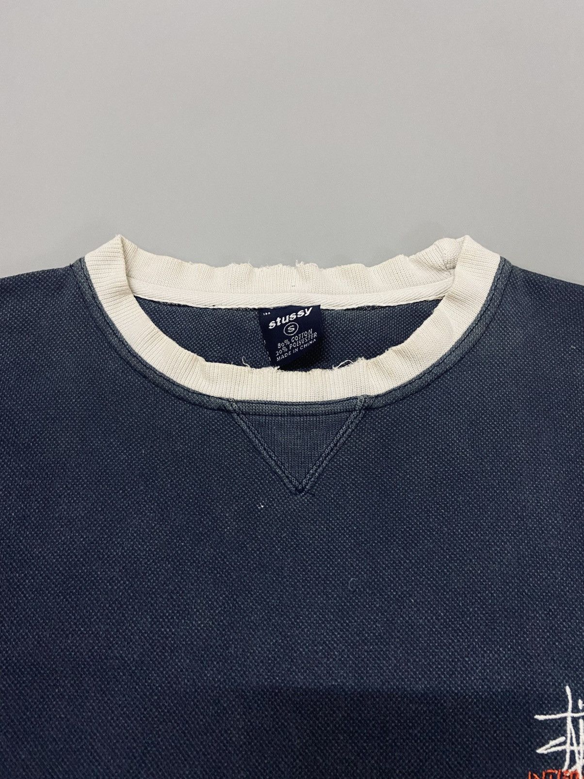 Stussy VINTAGE 90s STUSSY INTERNATIONAL SWEATSHIRT Size US S / EU 44-46 / 1 - 11 Thumbnail
