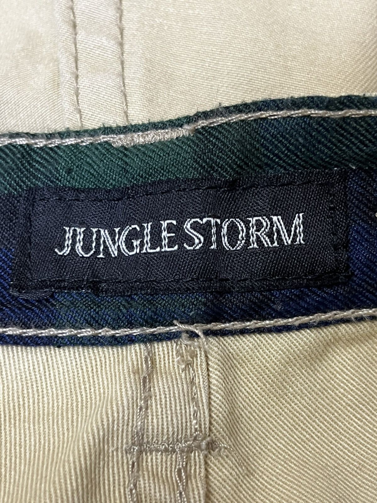 Japanese Brand Sick y2k japanese amekaji JUNGLE STORM drop crotch pants Size US 32 / EU 48 - 18 Thumbnail