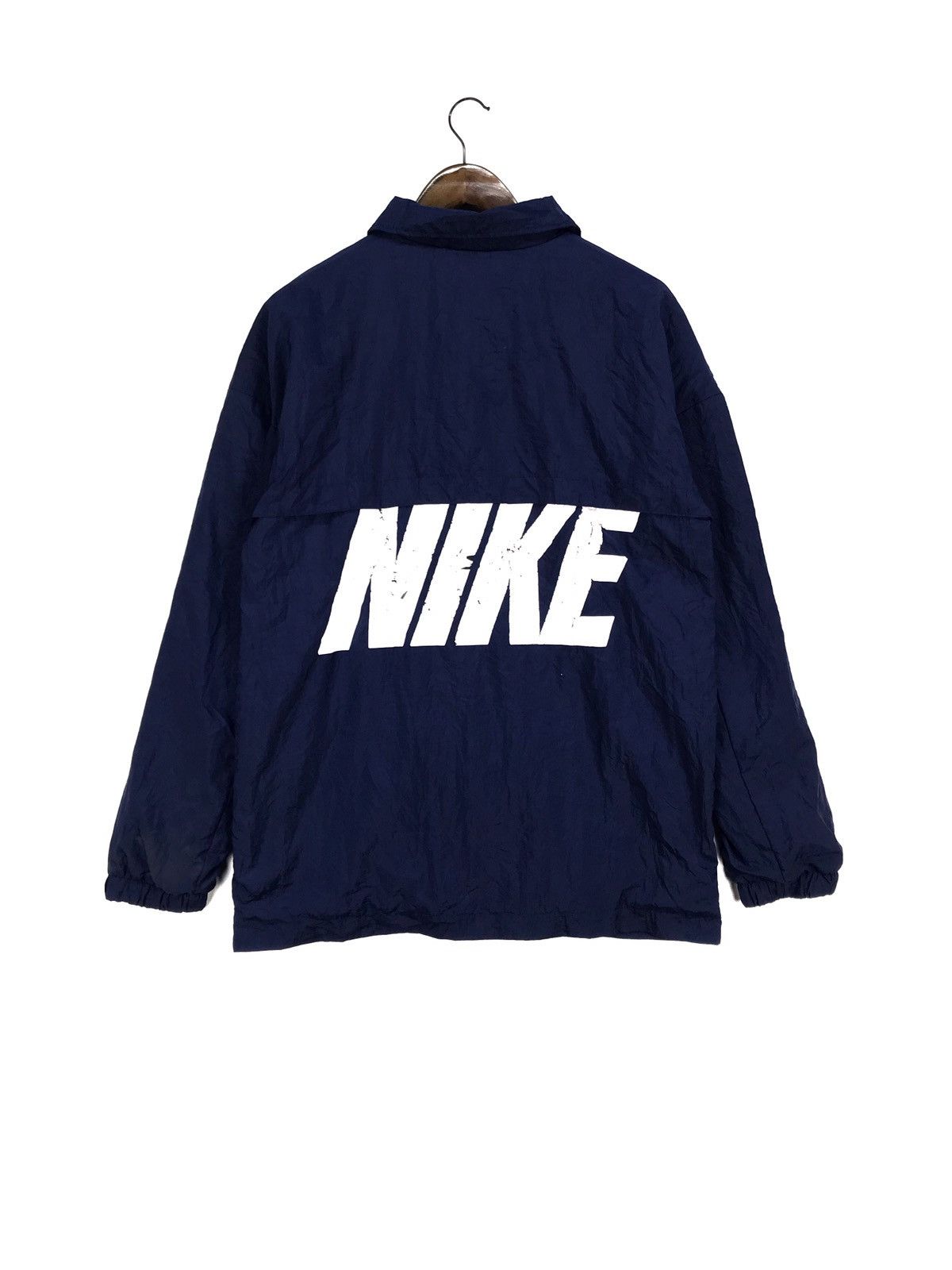 Nike × Vintage 🔥RARE🔥NIKE BIG LOGO WINDBREAKER Size US L / EU 52-54 / 3 - 1 Thumbnail