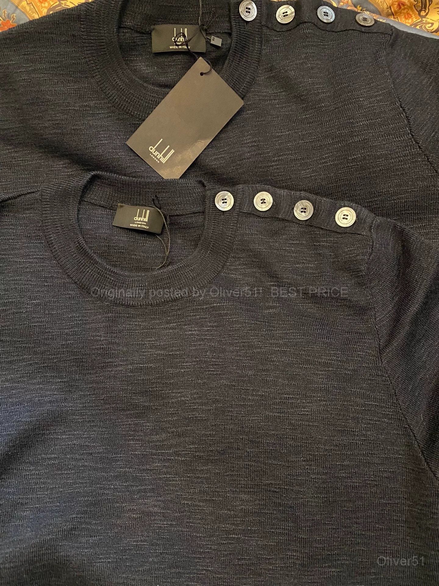 Alfred Dunhill dunhill 100% Heavy Silk Knit Sweater BFAJIJK413 | Grailed