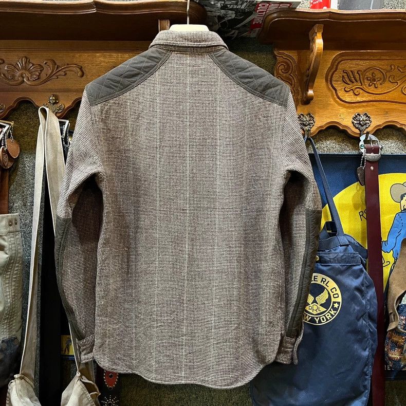 RRL Ralph Lauren RRL Ralph Lauren Old style spliced wool shirt Size US S / EU 44-46 / 1 - 2 Thumbnail