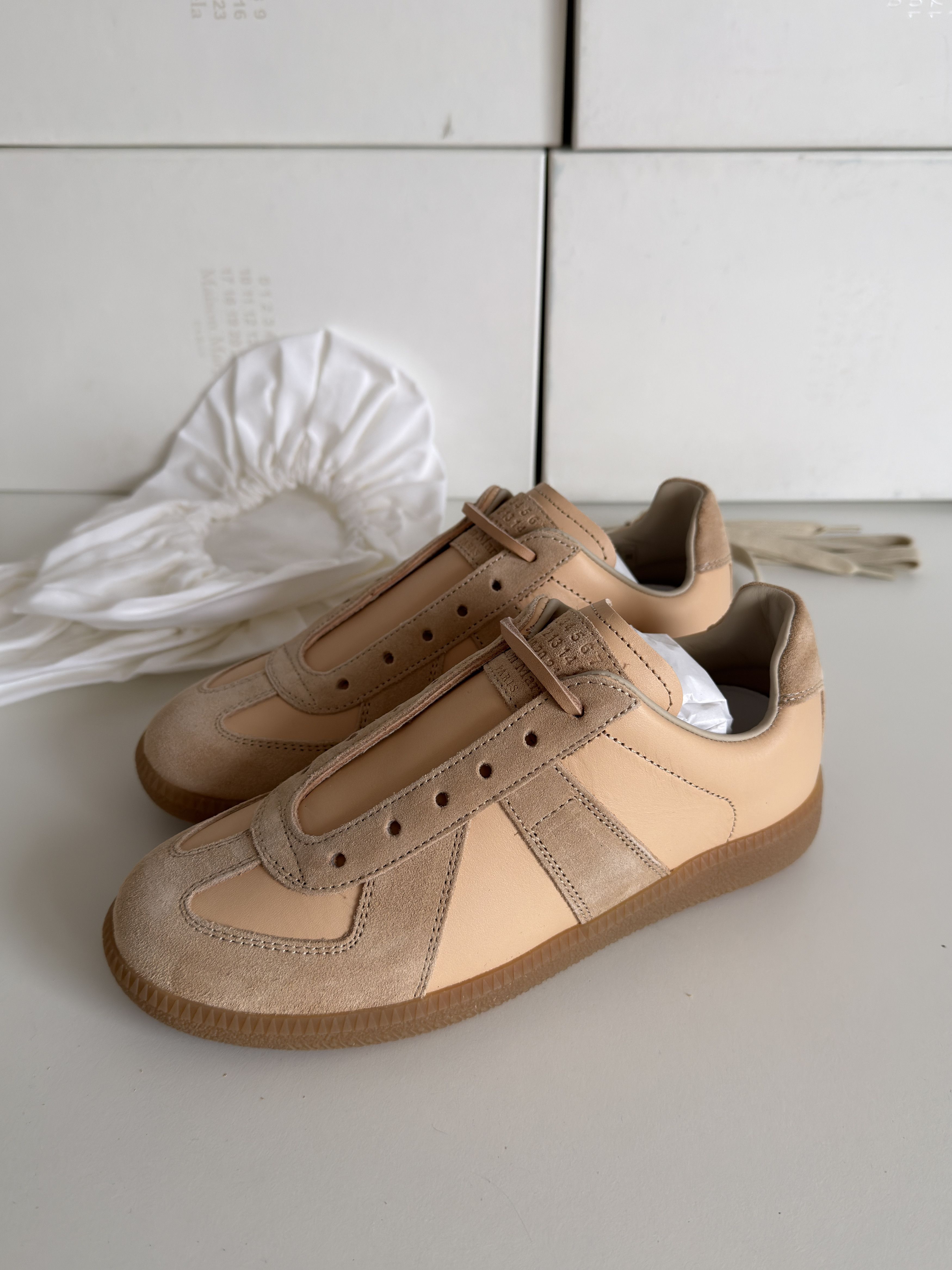 Maison Margiela Maison Margiela replica/gat sneakers Size US 5.5 / IT 35.5 - 2 Thumbnail