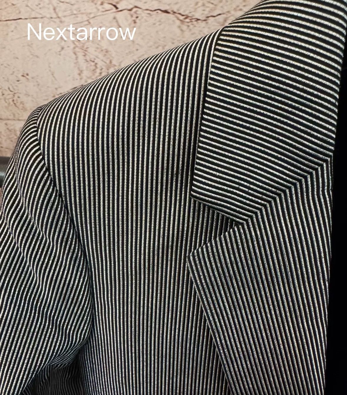 Saint Laurent Paris × Yves Saint Laurent Saint Laurent SLP Women's Striped Suit2412-Nextarrow Size XS / US 0-2 / IT 36-38 - 2 Thumbnail