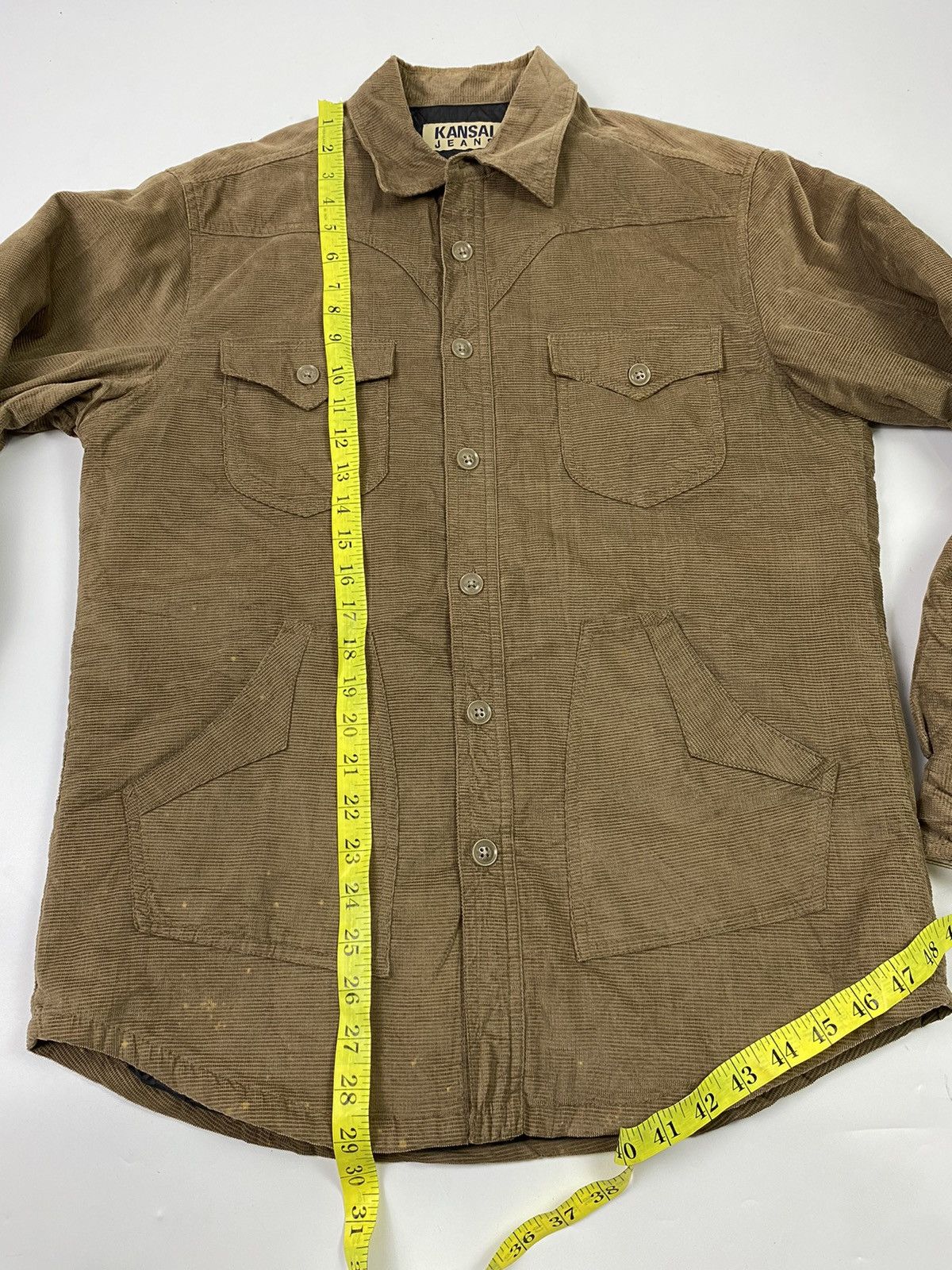 Japanese Brand × Kansai Yamamoto Kansai yamamoto corduroy outer 2000s Size US M / EU 48-50 / 2 - 11 Thumbnail