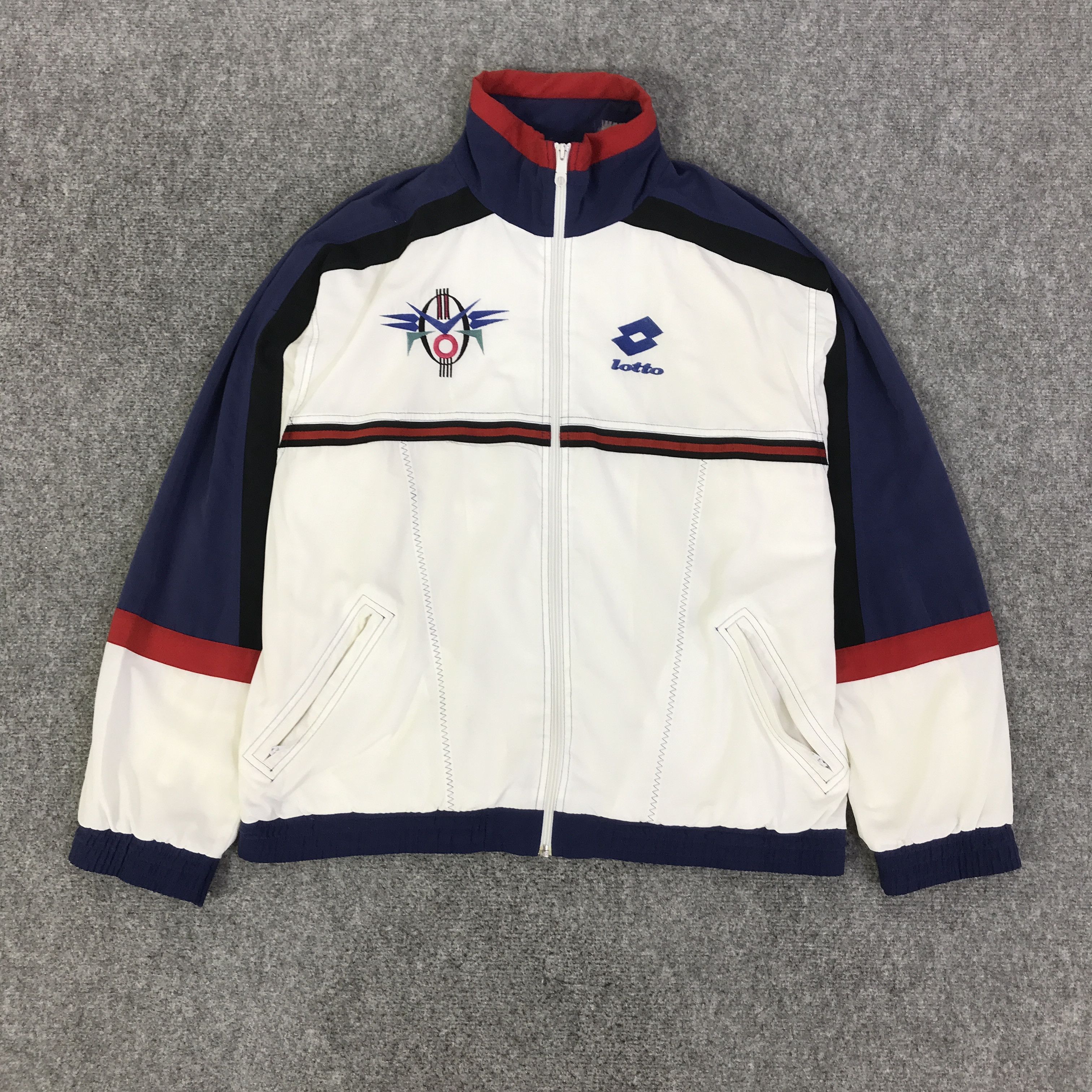 Lotto Sport VTG LOTTO TENIS ITALIANO JACKET K94B11 Size US L / EU 52-54 / 3 - 1 Thumbnail