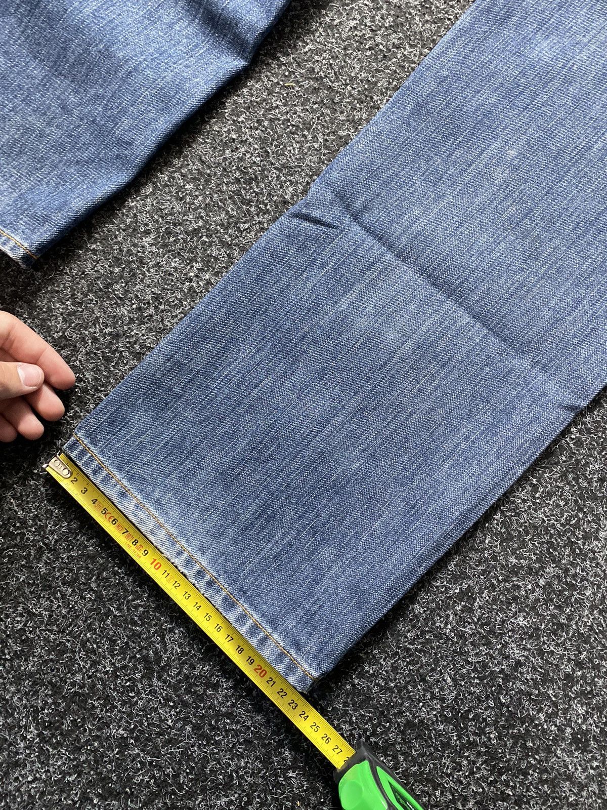 20471120 × Japanese Brand × Vintage 🔥Japanese Etienne Ozeki Baggy Punk Gothic Opium Jeans Rare Size US 36 / EU 52 - 10 Thumbnail