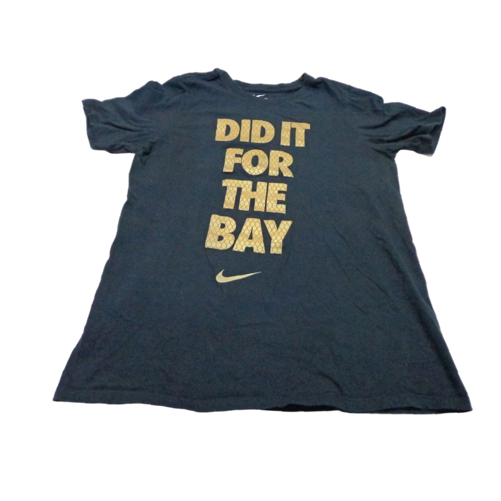 Nike NIKE T SHIRT Women's XL Did It For The Bay Black Athletic Crew Neck Limited Edition Brand Nike Shirt Womens XL Black Did It For The Bay T Shirt Size XL / US 12-14 / IT 48-50 - 1 Thumbnail