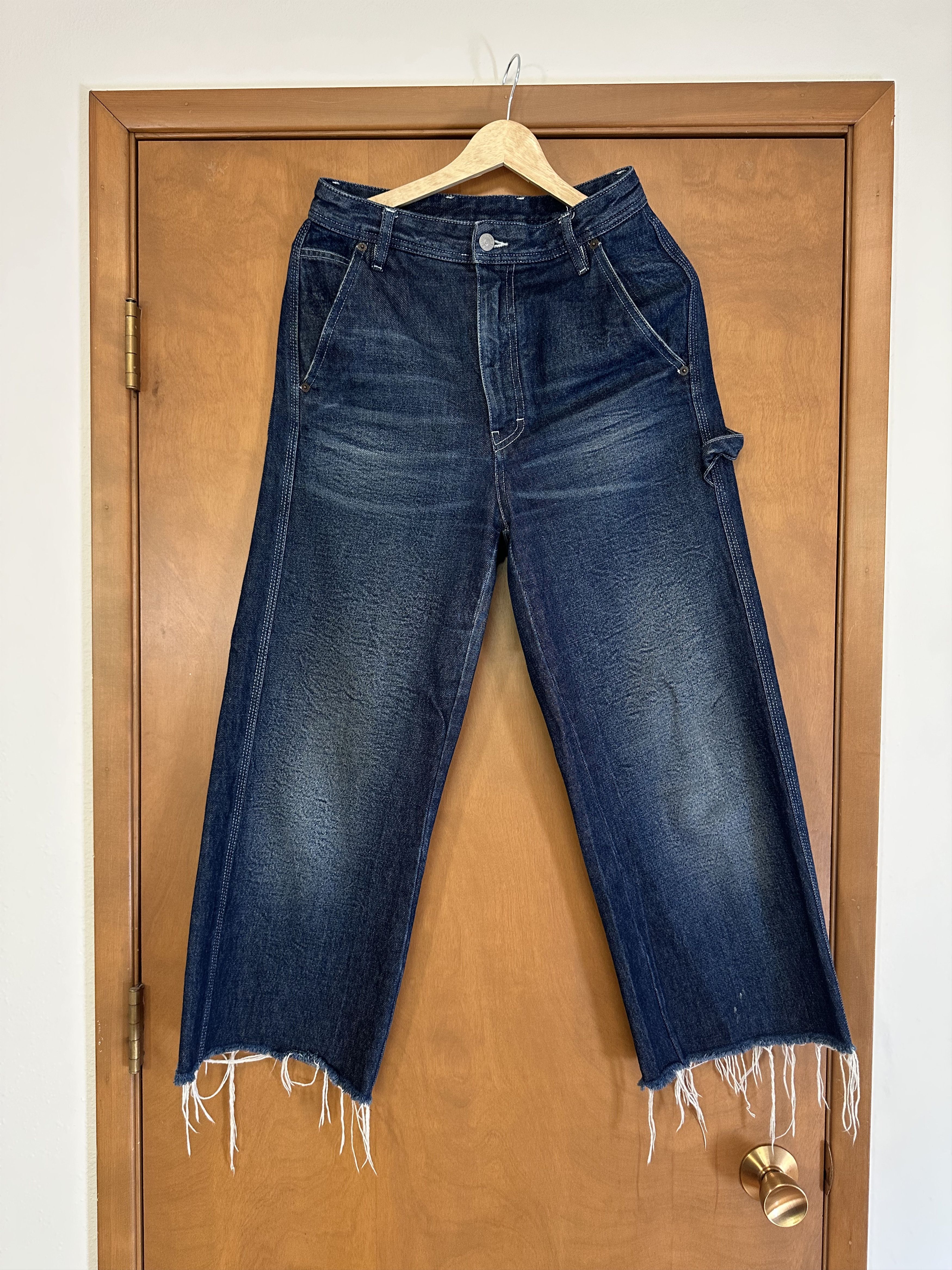 Maison Margiela MM6 Maison Margiela Archive Raw Hem Carpenter Jeans 6 Size 28" / US 6 / IT 42 - 1 Thumbnail