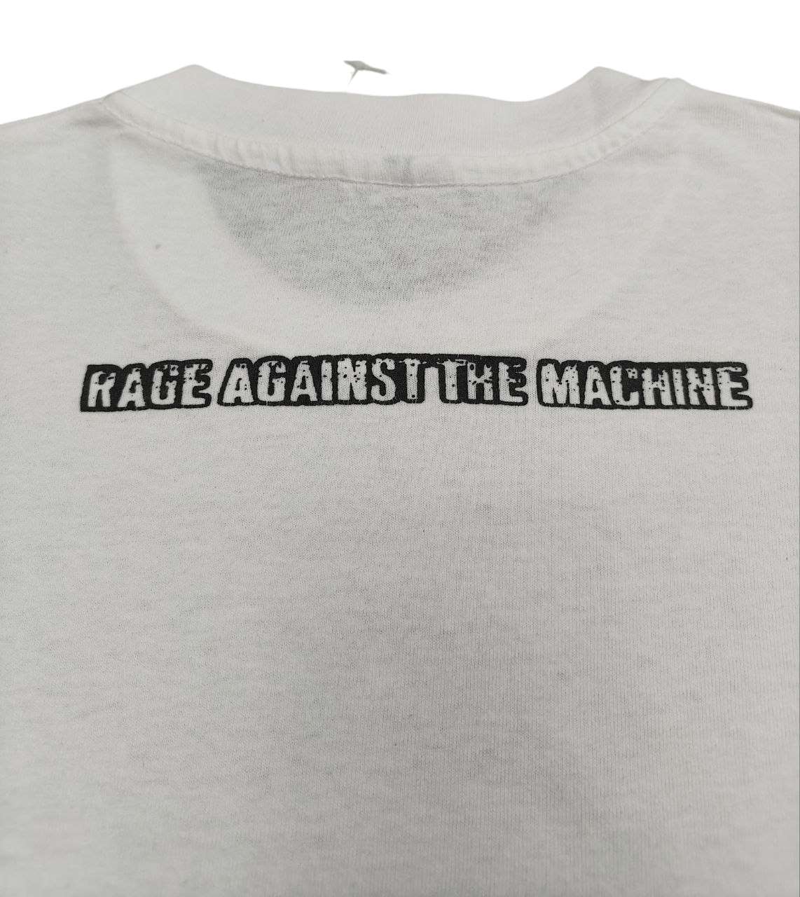 Vintage 90s Vintage Rage Againts The Machine Band T Size S / US 4 / IT 40 - 4 Thumbnail