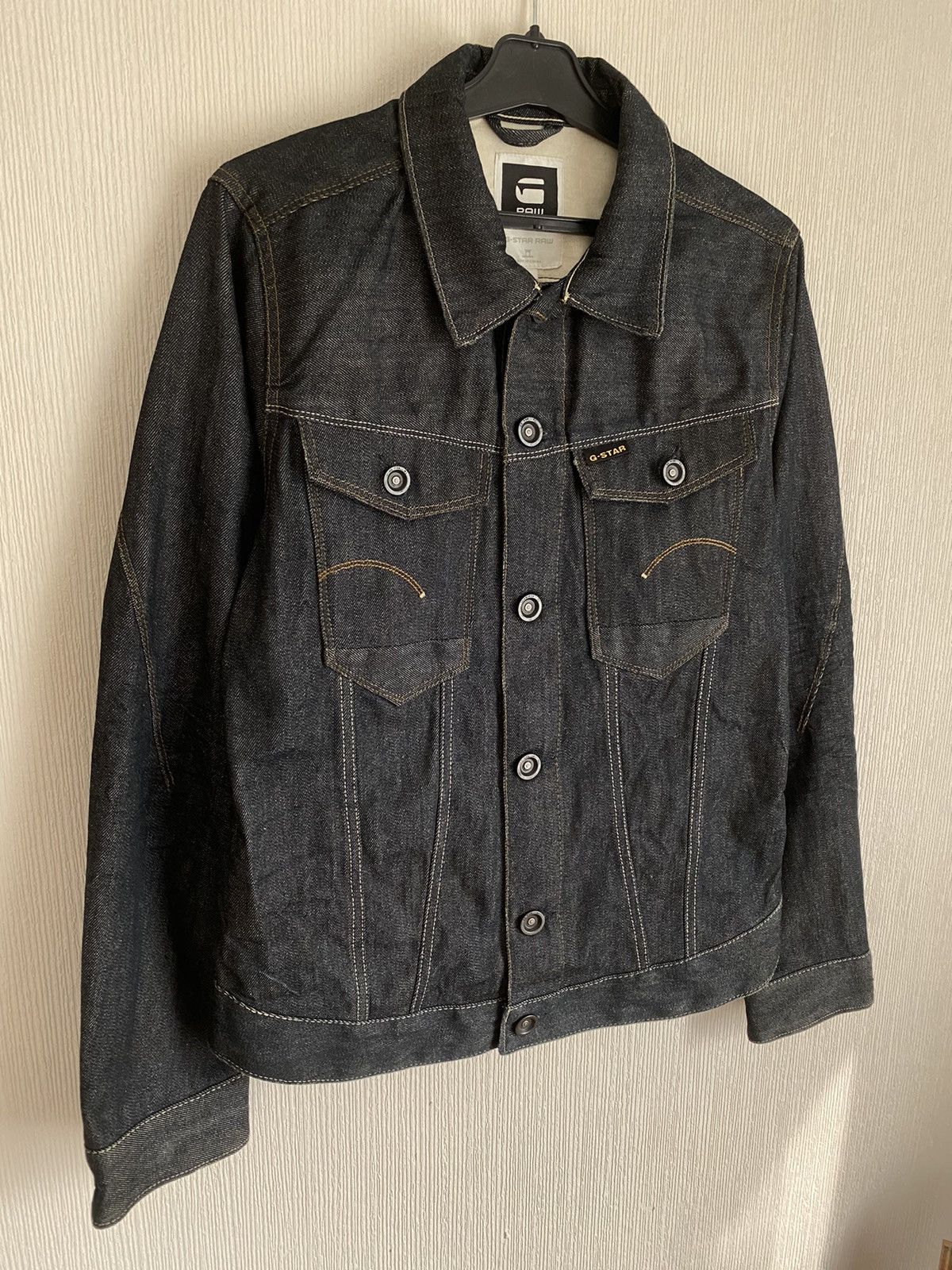 G-Star G-Star Raw Denim Jacket Size US L / EU 52-54 / 3 - 8 Thumbnail