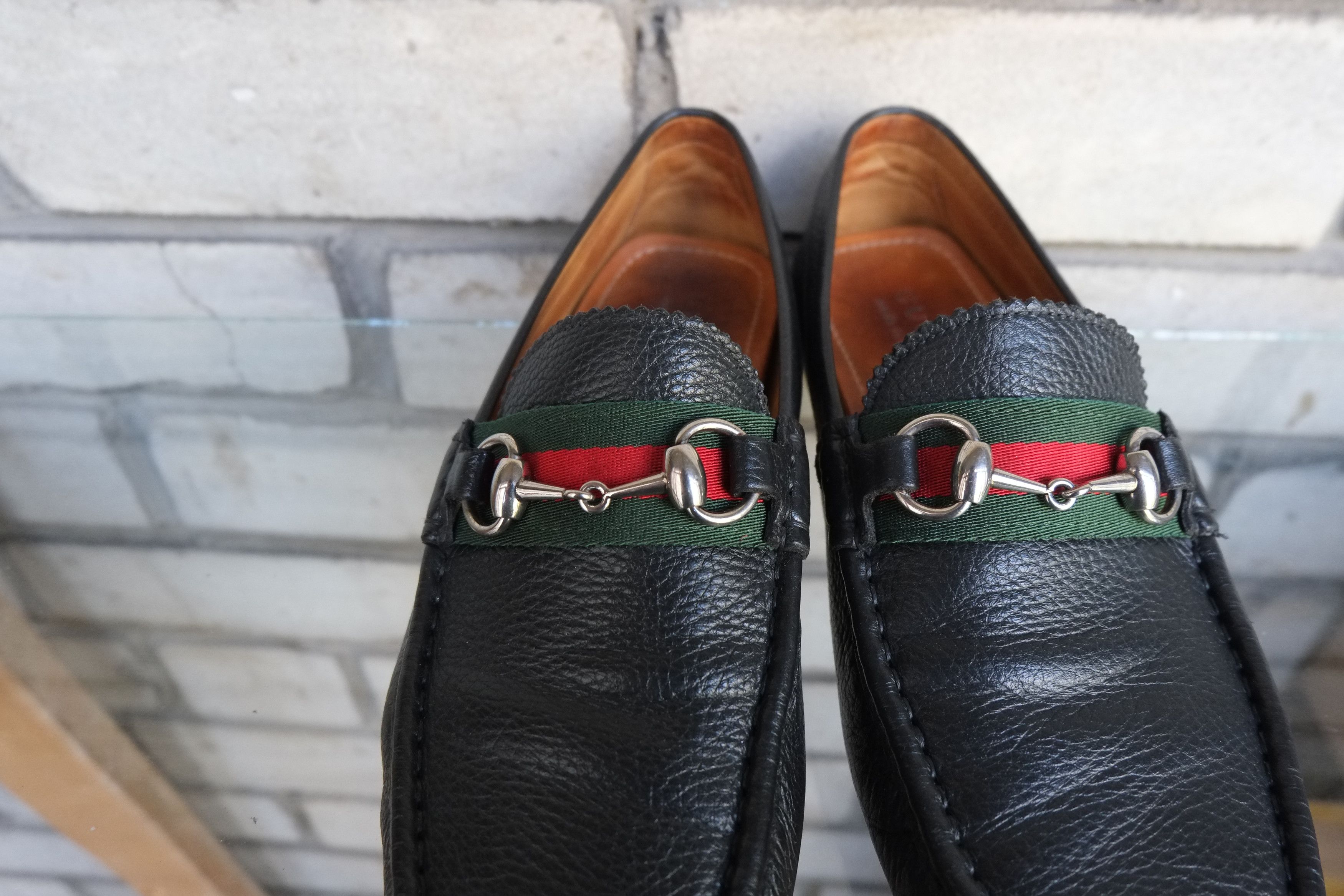 Gucci Gucci Damo Horsebit Loafers Black Moccasin Ferragamo Prada Size US 7.5 / EU 40-41 - 7 Thumbnail
