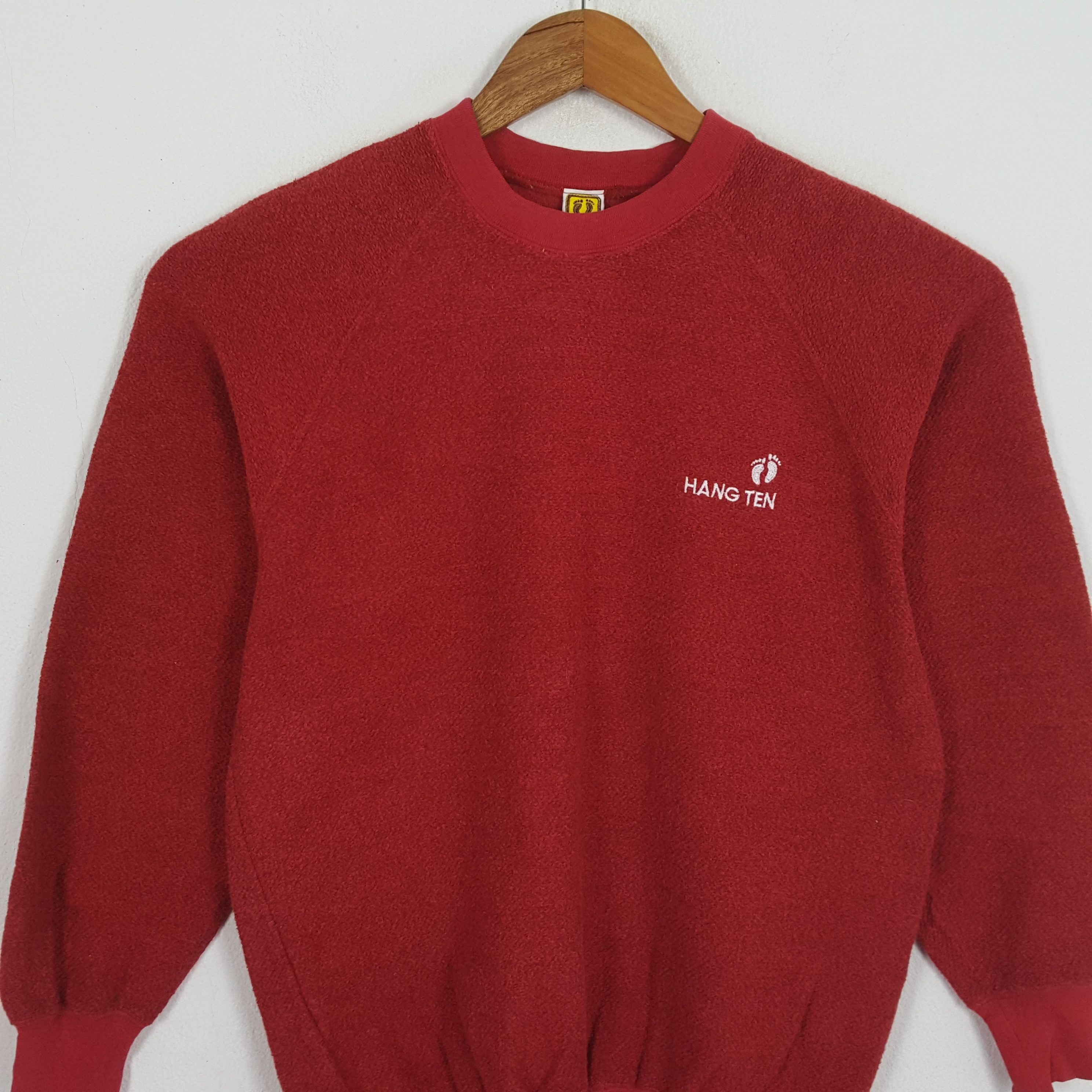 Hang Ten × Vintage Vintage HANG TEN Streetwear Skateboard Surfing Sweatshirts Size US M / EU 48-50 / 2 - 2 Thumbnail