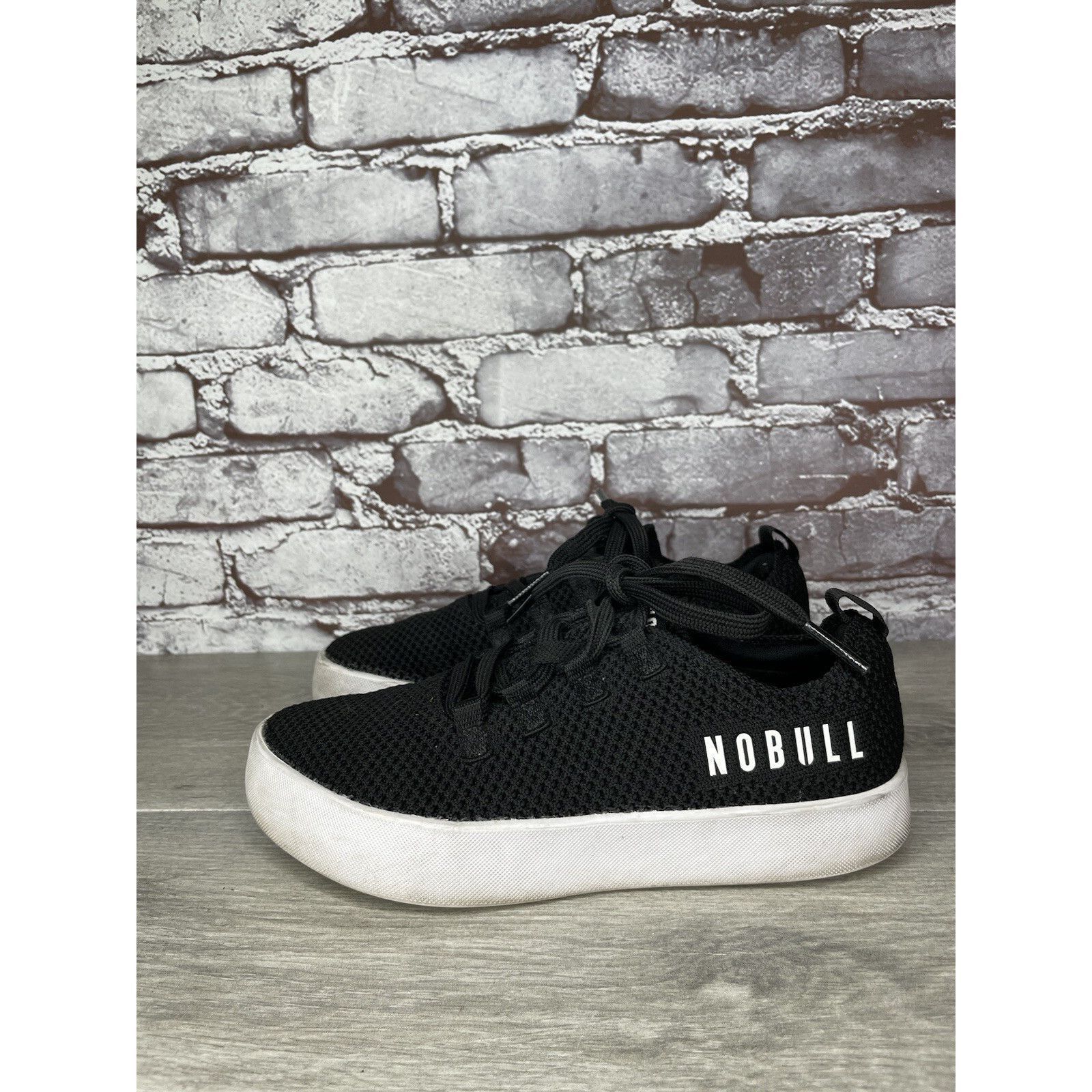 Other NOBULL Trainers Black White Lace Up Athletic Comfort Shoes W Size US 6.5 / IT 36.5 - 1 Thumbnail