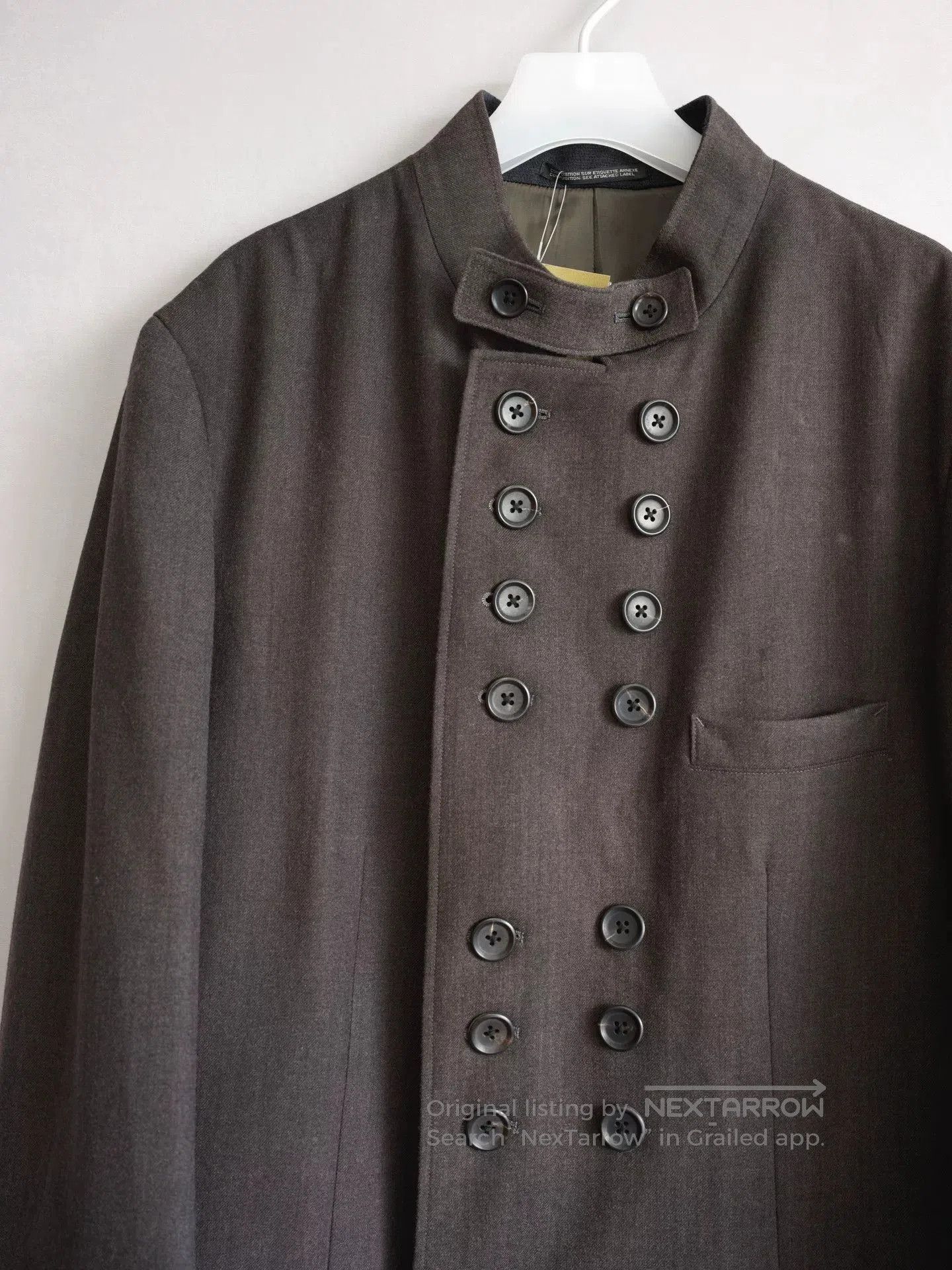 Yohji Yamamoto Yohji Yamamoto Napoleon Portrait Coat. Size S / US 4 / IT 40 - 5 Thumbnail