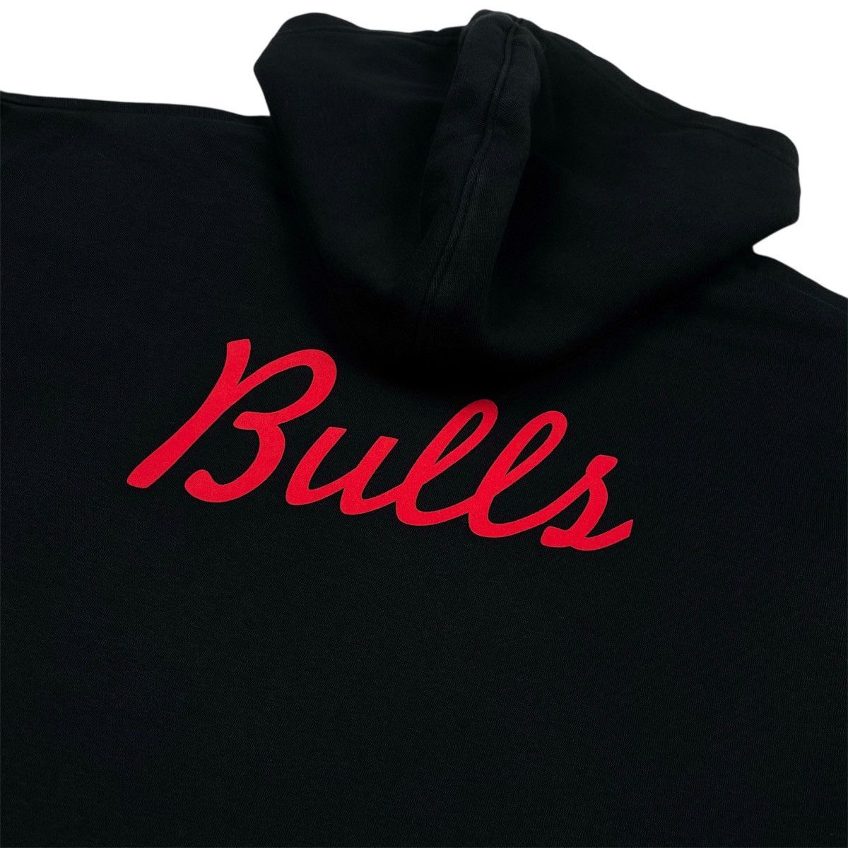 Nike NBA x Nike W Chicago Bulls Essential Crop Hoodie Size L / US 10 / IT 46 - 5 Thumbnail