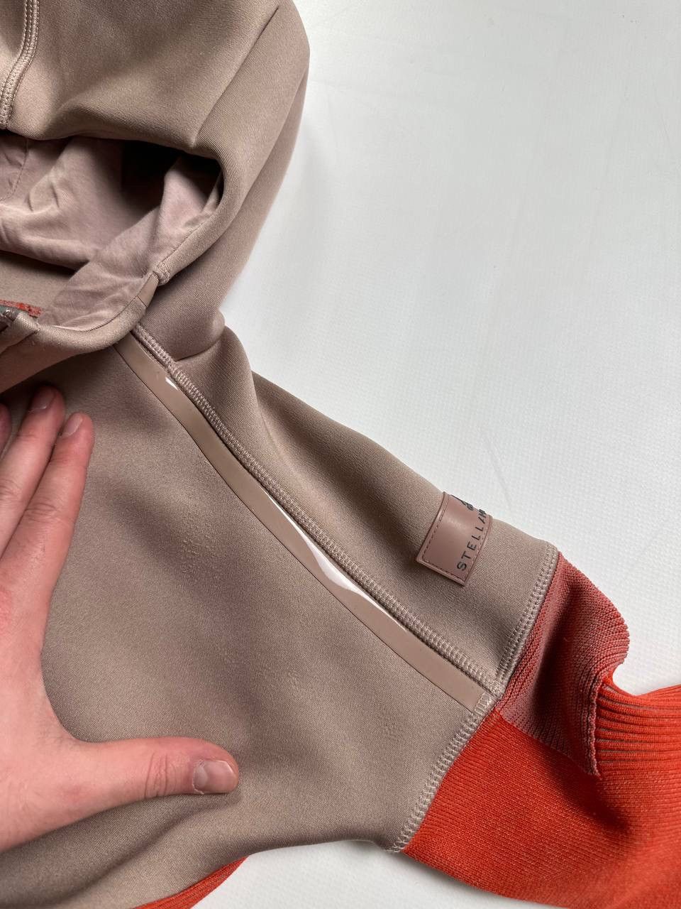 Adidas × Stella McCartney Stella McCartney Zip Hoodie Training Sportwear Size XS / US 0-2 / IT 36-38 - 4 Thumbnail