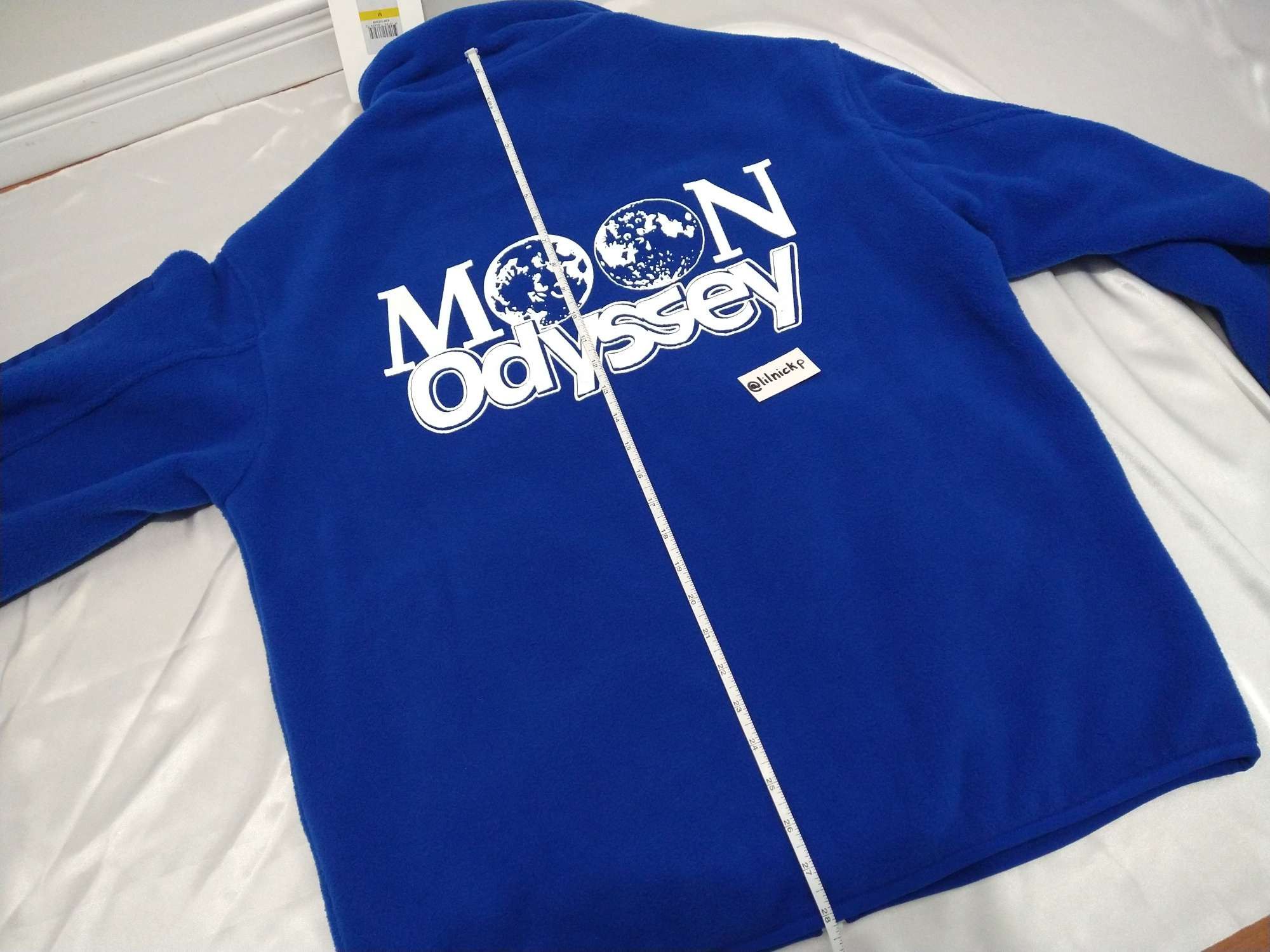 Calvin Klein 205W39NYC EST. 1978 Lunar Ascent OK Logo Fleece Jacket Size US M / EU 48-50 / 2 - 5 Thumbnail