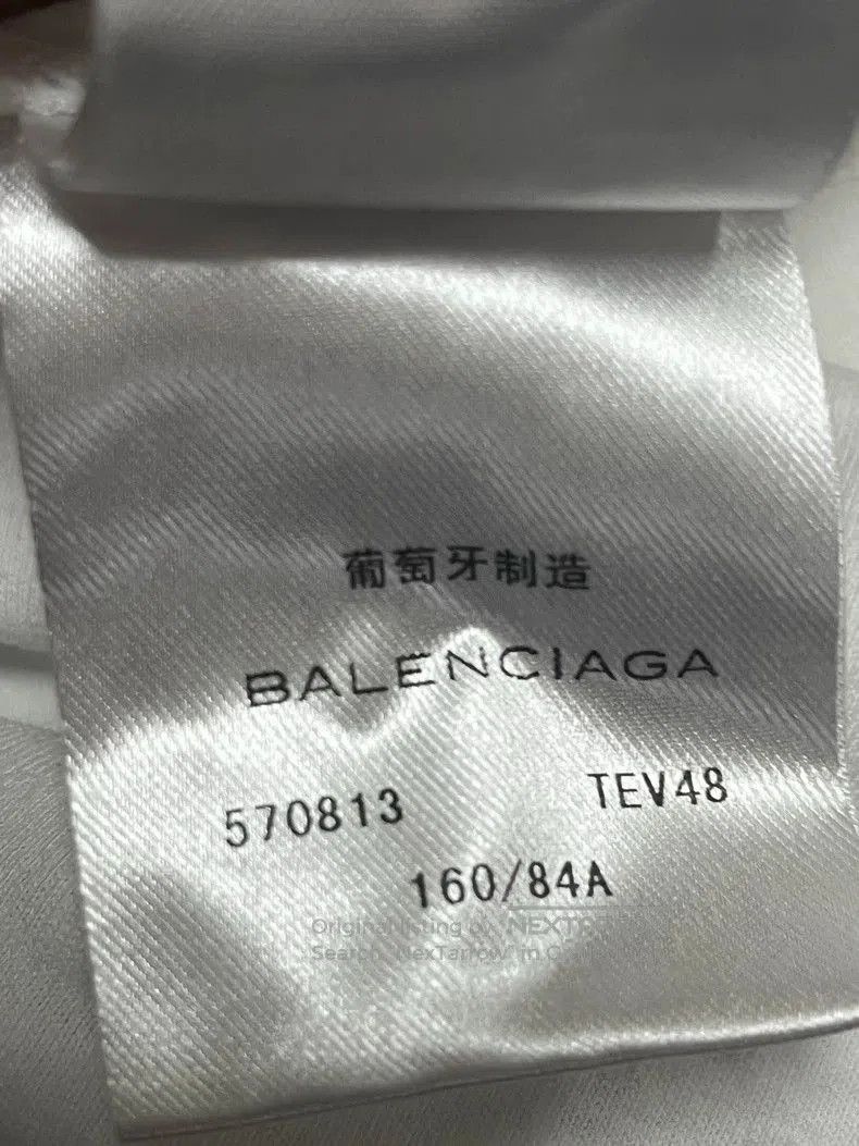 Balenciaga Balenciaga Classic Lock Button SS18 Tee. Size US S / EU 44-46 / 1 - 8 Thumbnail