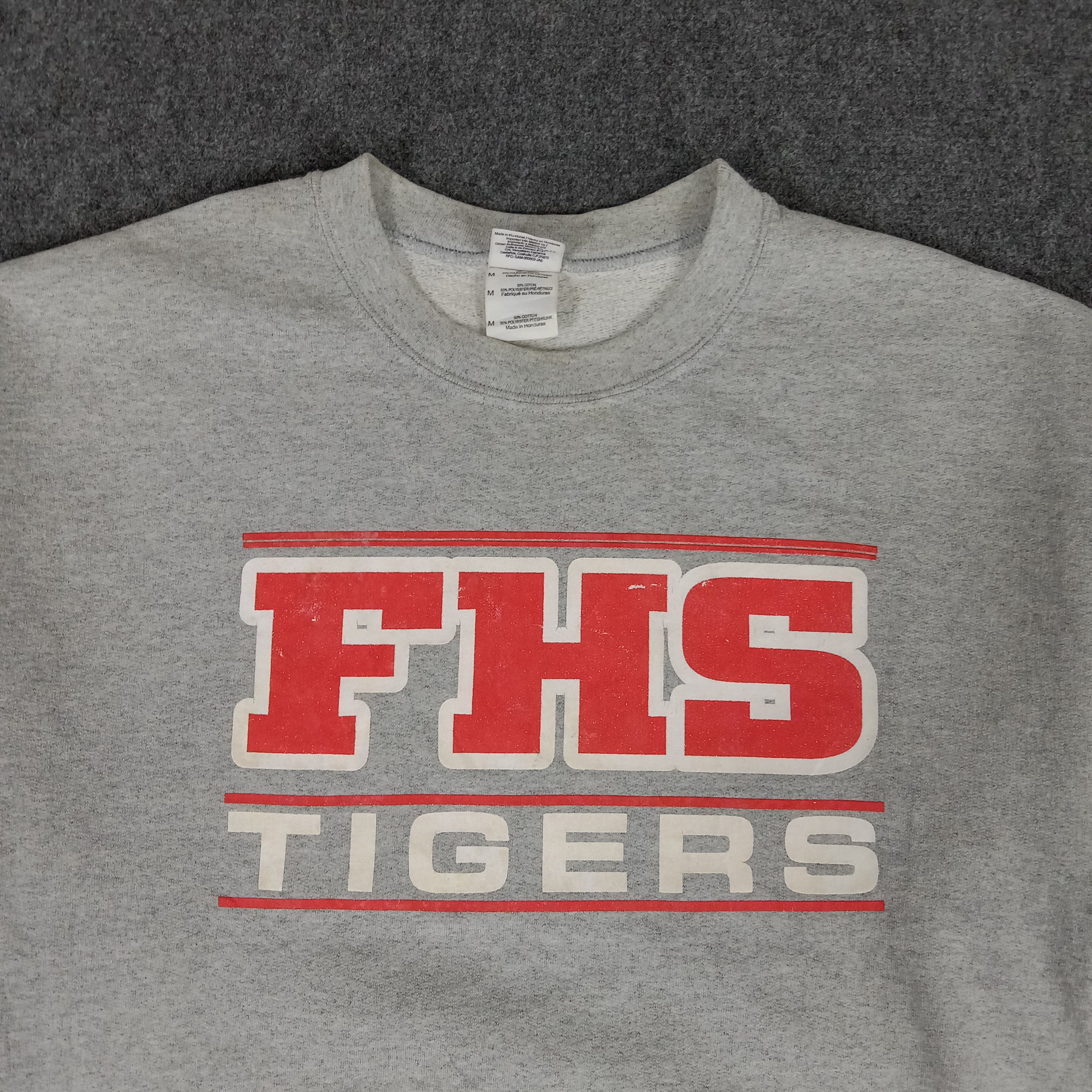 Vintage FHS Tigers American Sports Style Sweatshirt Size US M / EU 48-50 / 2 - 2 Thumbnail