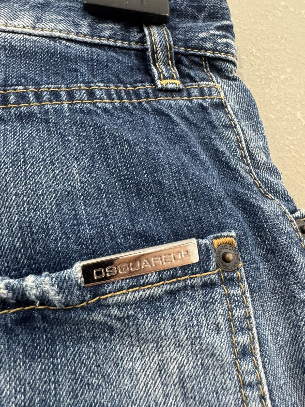 Dsquared2 Dsquared2 Denim Shorts Jeans Designer Rare Streetwear Hype Size US 30 / EU 46 - 6 Thumbnail