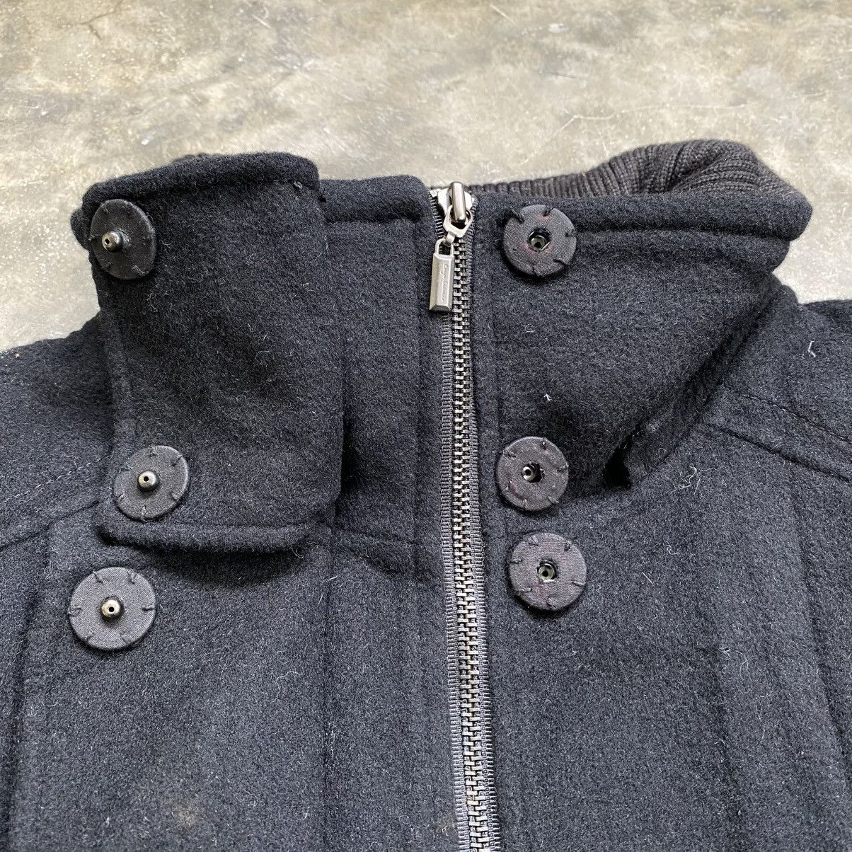 Japanese Brand 2000s Eryn Wool Coat Wide Collar Clean Silhouette Size US M / EU 48-50 / 2 - 11 Thumbnail