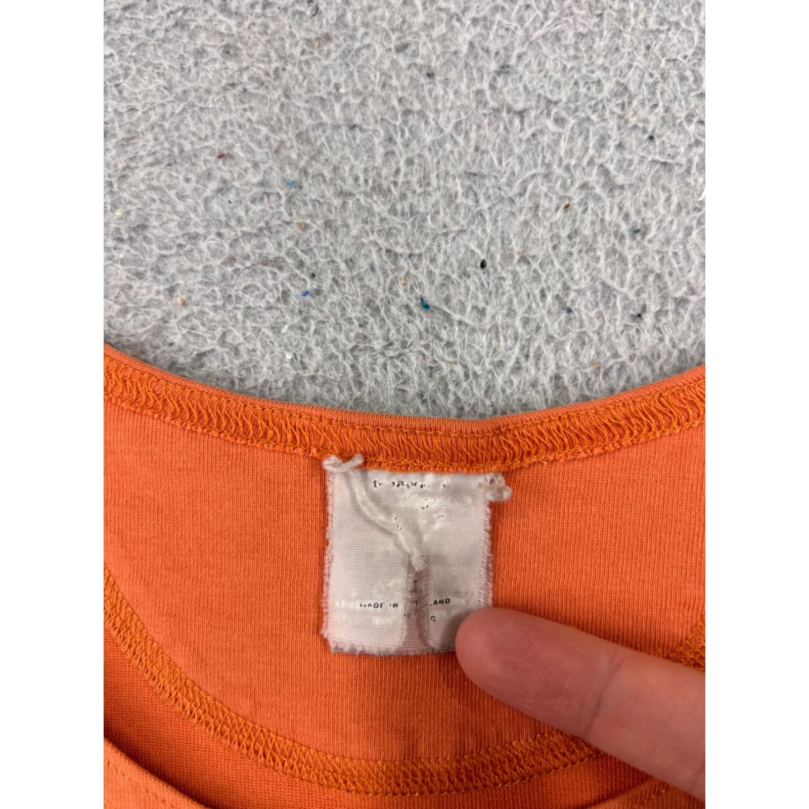 Patagonia Patagonia Shirt Womens Extra Large Orange Tank Sleeveless Cotton Jersey Size XL / US 12-14 / IT 48-50 - 3 Thumbnail