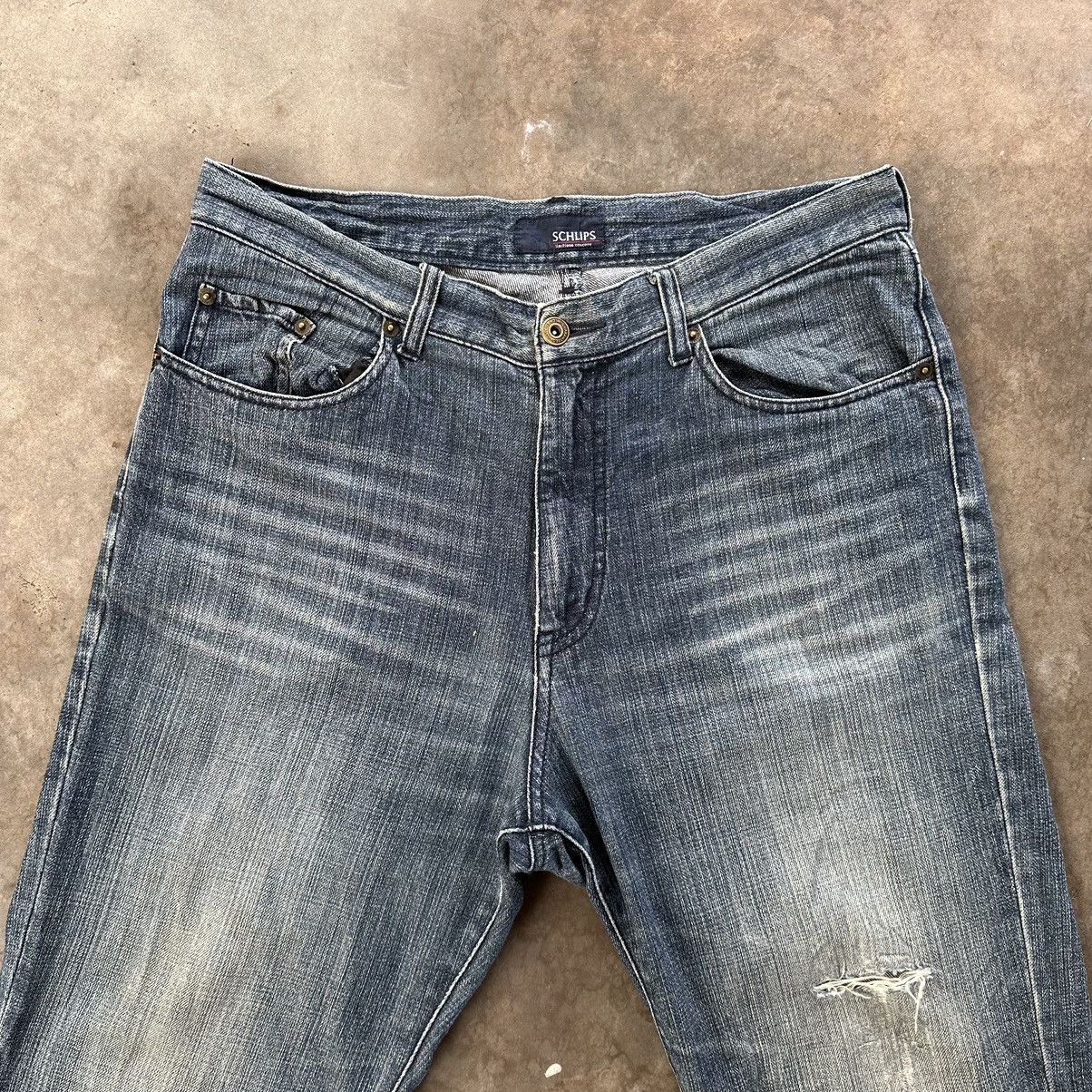 Japanese Brand Vintage Japanese Denim Jean Pant Distressed Faded W31 Size US 31 - 3 Thumbnail