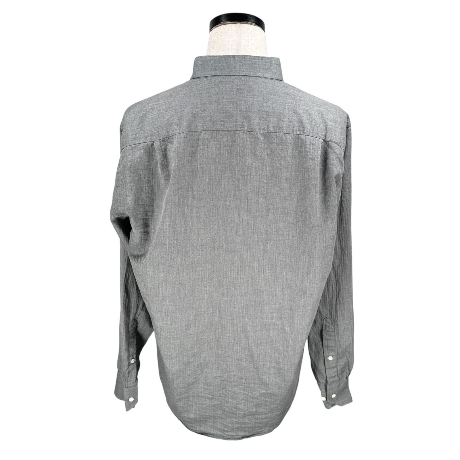 Peter Millar Peter Millar Crown Crafted Fleece Finish Shirt Mens XL Gray Size US XL / EU 56 / 4 - 5 Thumbnail