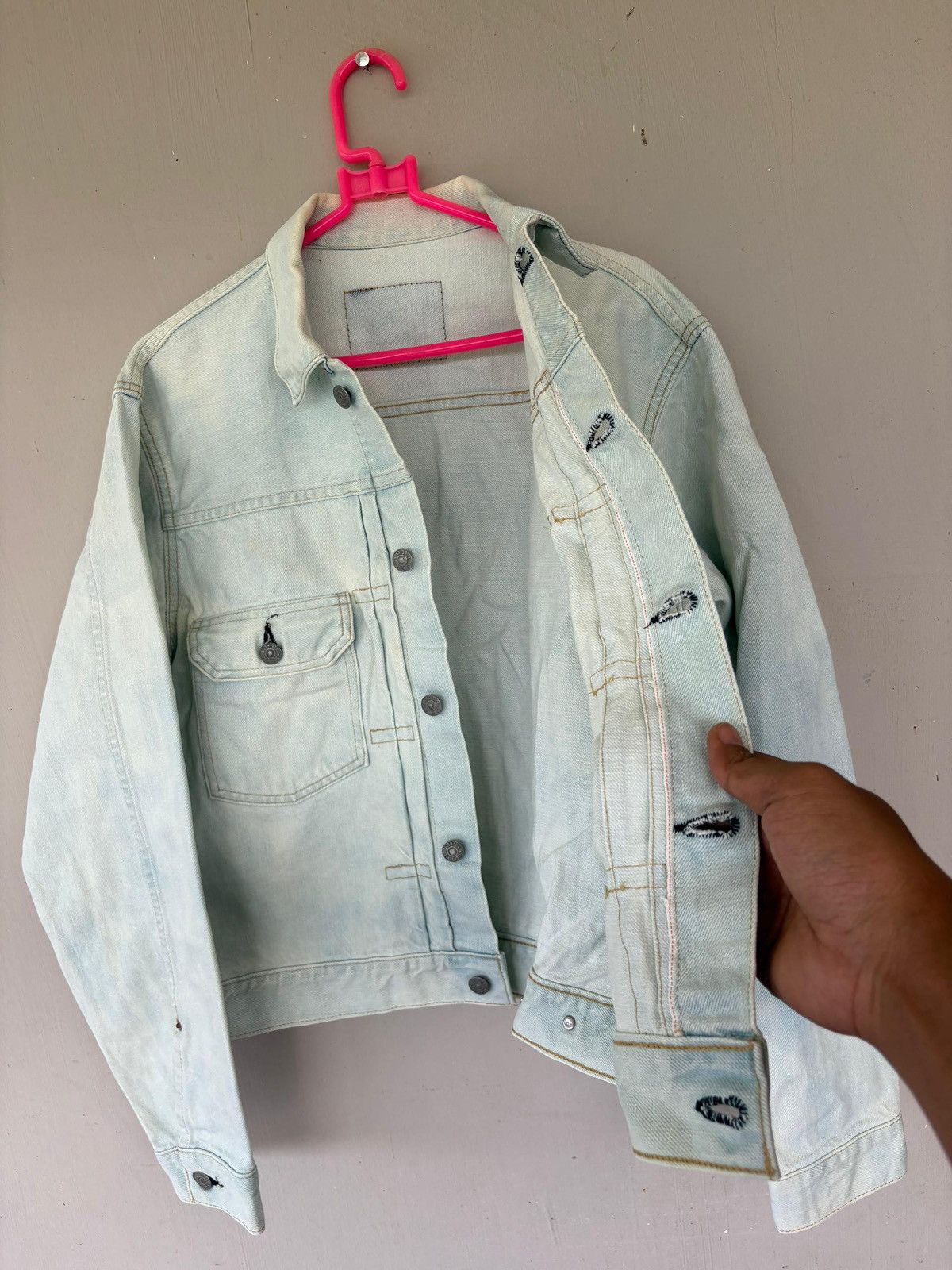 Levi's Vintage Clothing Vintage Levi’s Tracker Denim Jacket Big E Stonewash Design Size US M / EU 48-50 / 2 - 6 Thumbnail