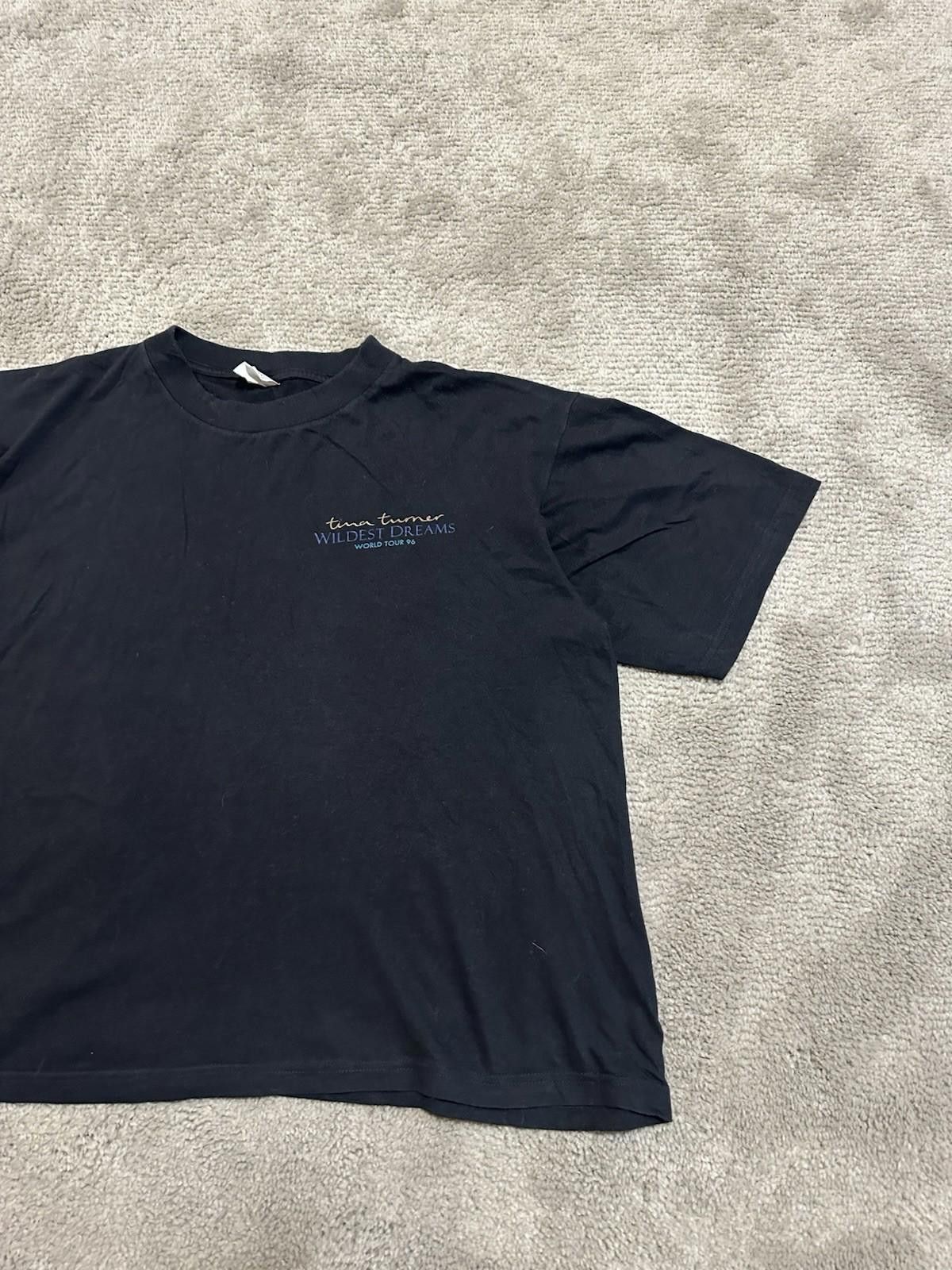 The Unbranded Brand Tina Turner Wildest Dreams World Tour 96 T-Shirt (XL) Size US XL / EU 56 / 4 - 3 Thumbnail