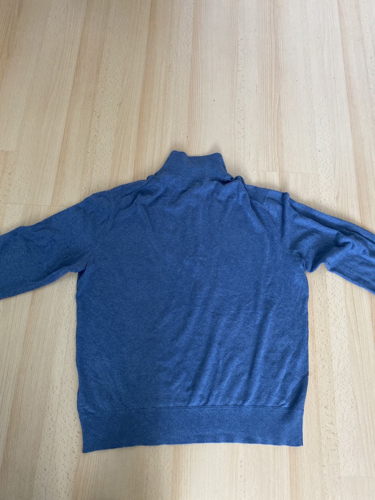 Ralph Lauren Quarter-Zip Sweater – Dark Navy Blue – Size M