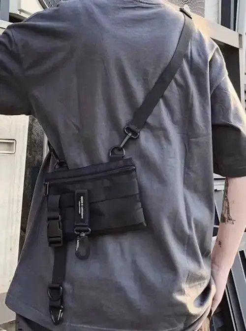 Japanese Brand Military utility messenger bag belt bag fanny pack Size ONE SIZE - 2 Thumbnail