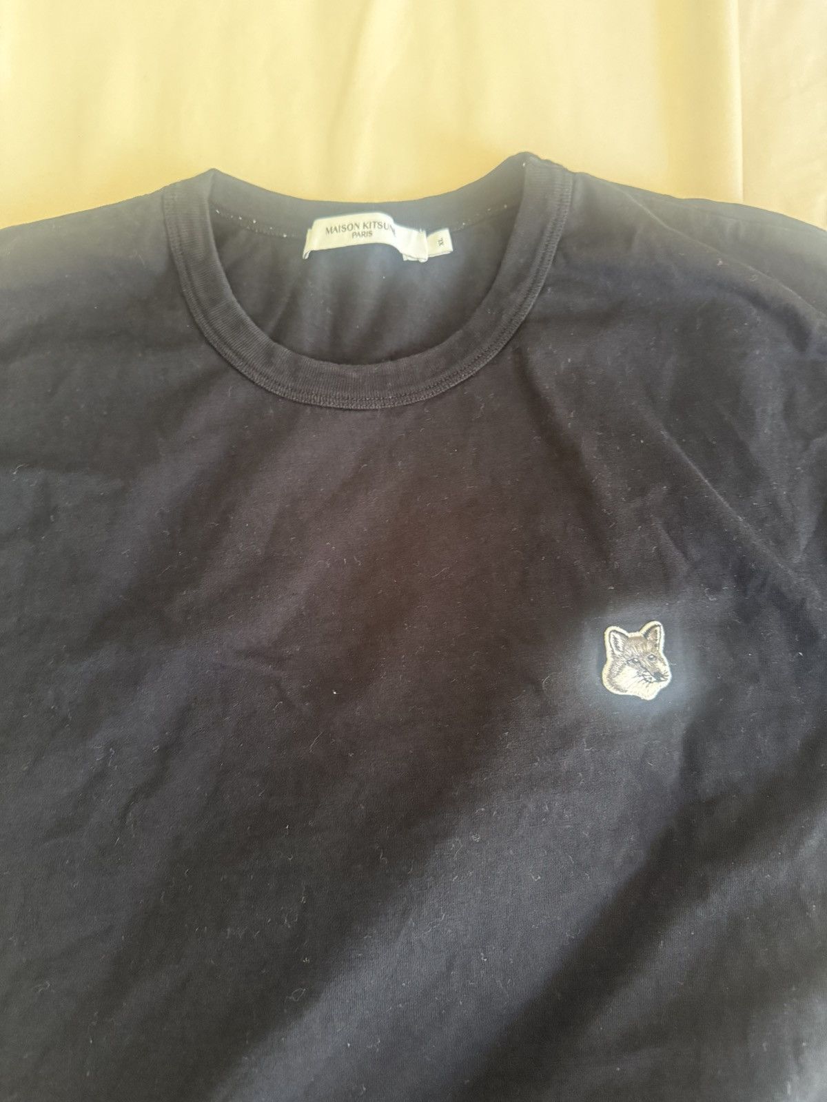 Maison Kitsune Maison Kitsuné Fox Head Patch T-Shirt Size US XL / EU 56 / 4 - 2 Thumbnail