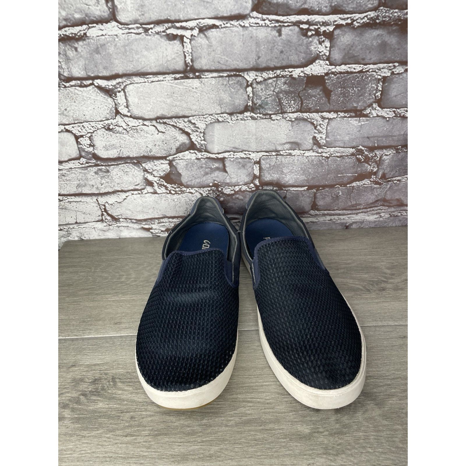 Olukai OluKai Lae' Ahi Navy Blue Mesh Slip On Loafer Shoes Men Sz 1 Size US 10.5 / EU 43-44 - 3 Thumbnail