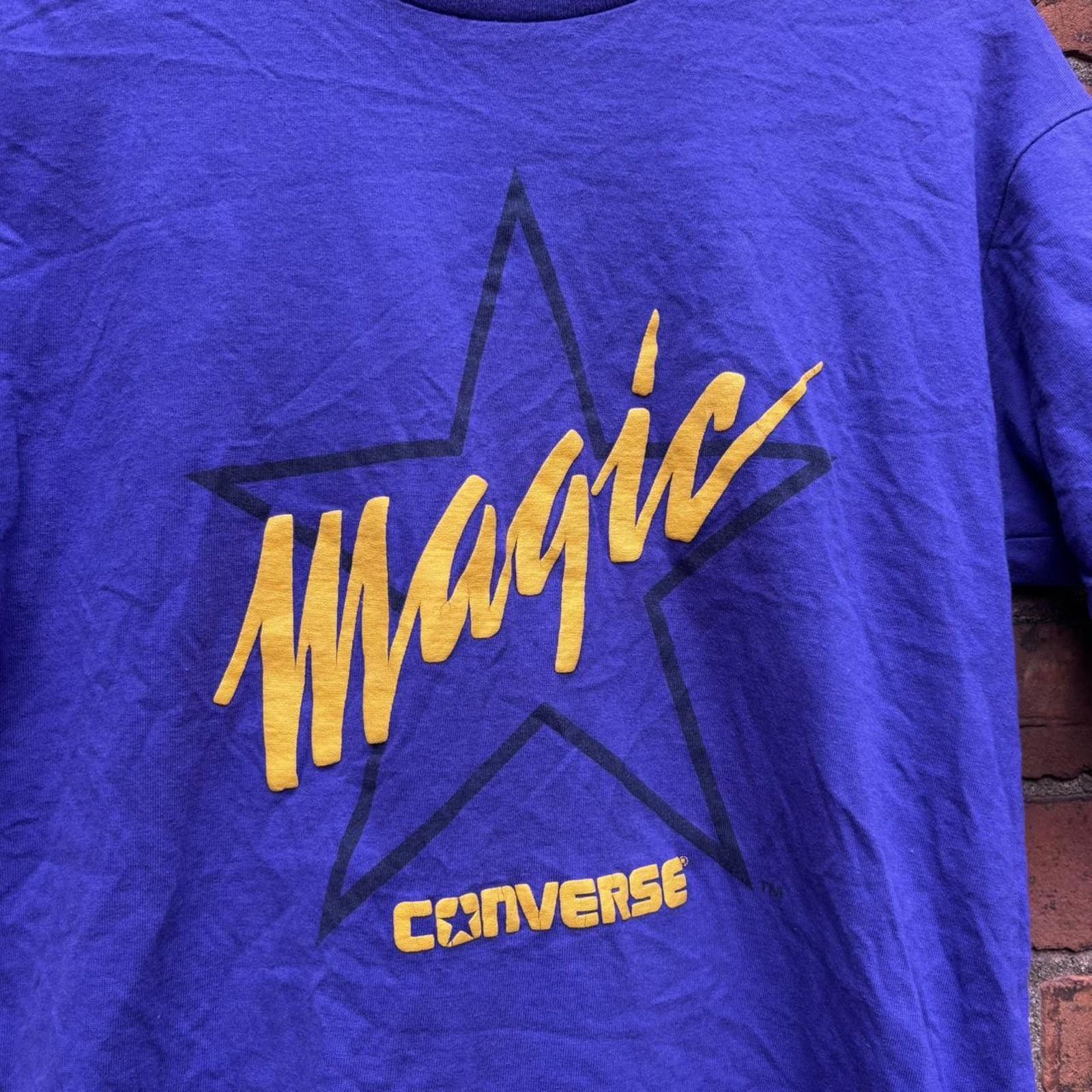 Converse vintage converse magic johnston t shirt 80s M Size US M / EU 48-50 / 2 - 3 Thumbnail