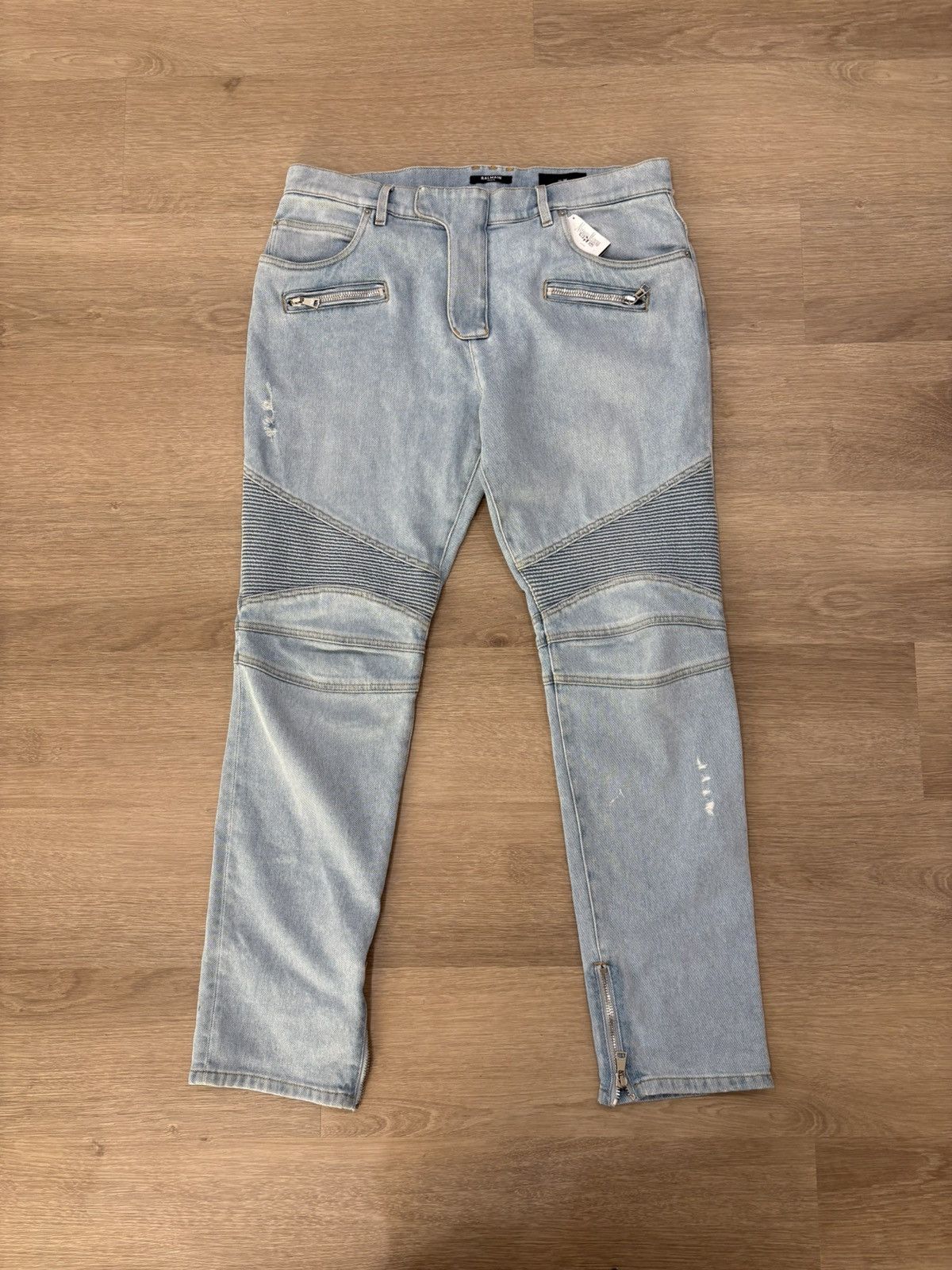 Balmain Balmain Blue denim Size US 36 / EU 52 - 1 Thumbnail