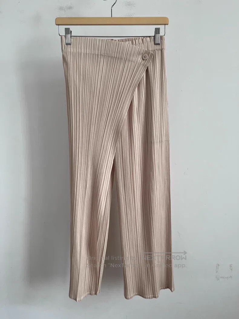 Issey Miyake Issey Miyake Brown Pants Size 26" / US 2 / IT 38 - 1 Thumbnail