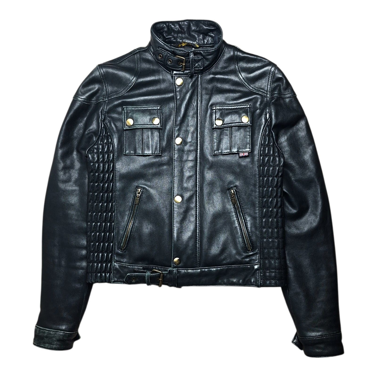Belstaff Vintage Belstaff Gold Label Nylon Moto Biker Jacket Size L / US 10 / IT 46 - 1 Thumbnail